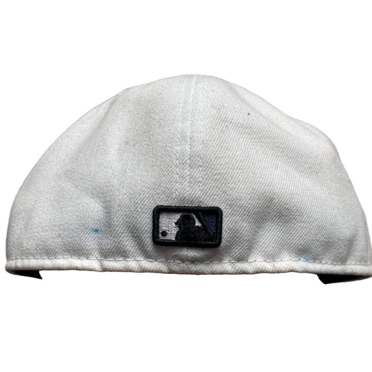 Atlanta Braves New Era Vintage White Red and Navy Fitted Cap