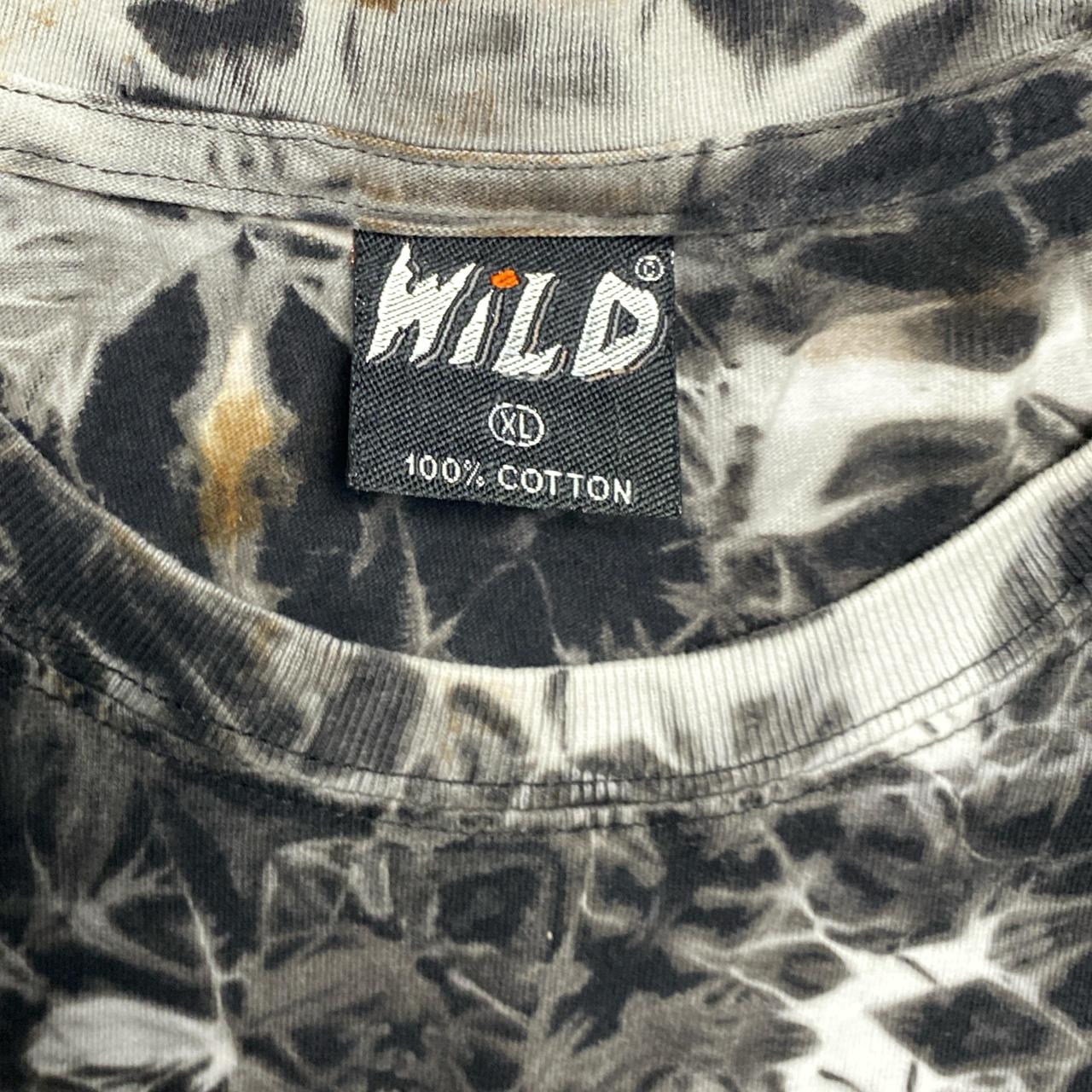 Wild What the F*ck Middle Finger Grunge Vintage 90’s T Shirt (XL)