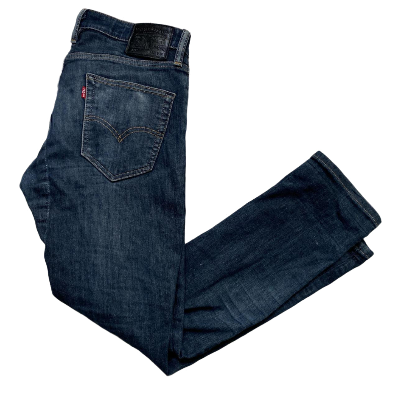 Levis 511 Navy Slim Fit Jeans (W 32)