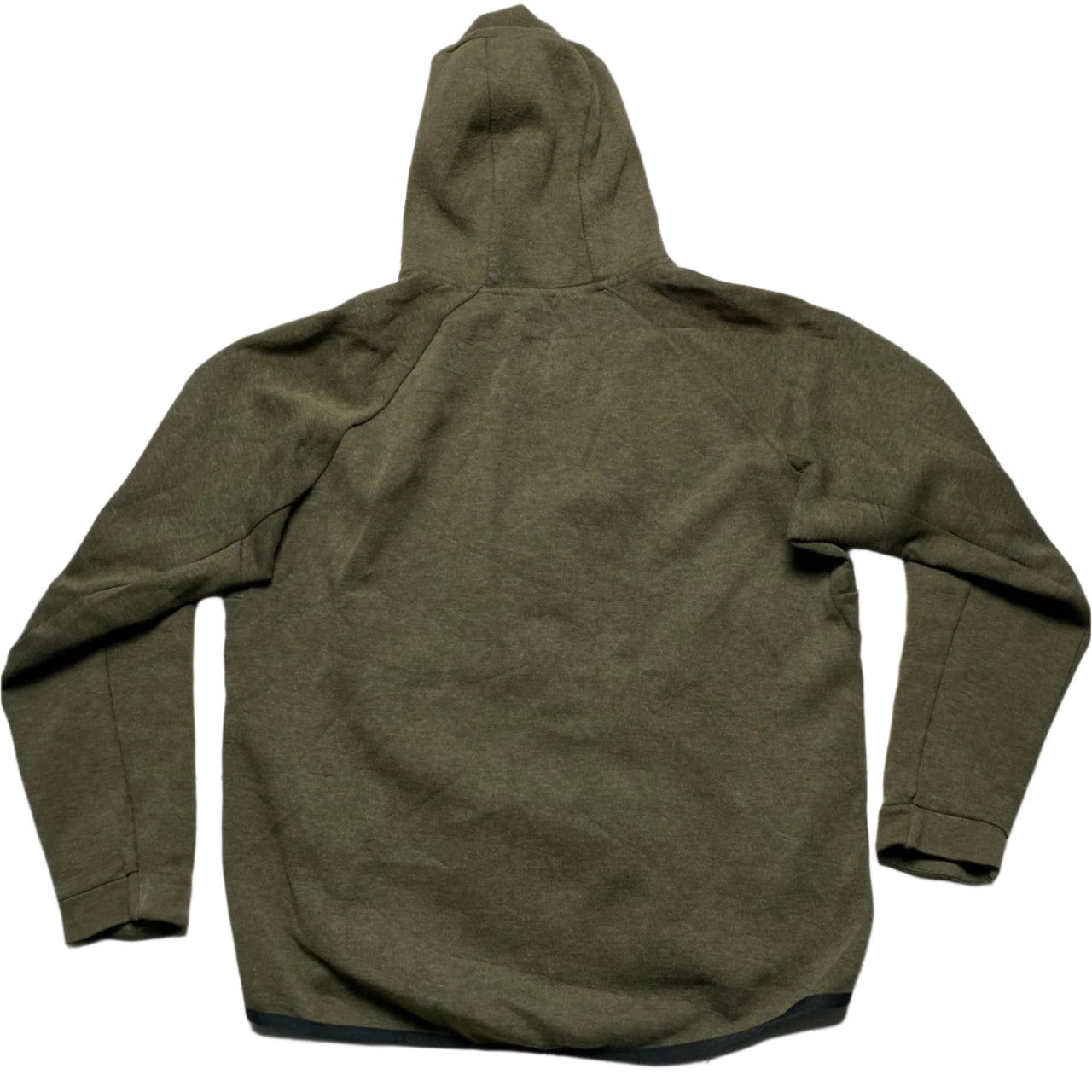 Nike Khaki Green Tech Fleece Hoodie (L)