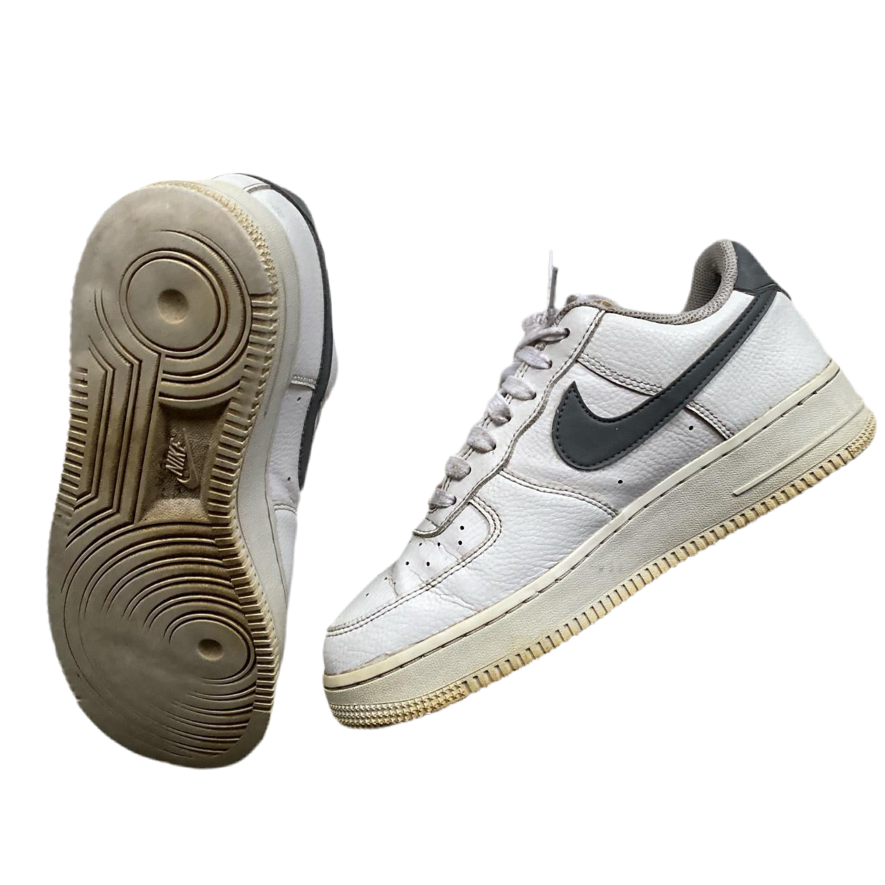 Nike Air Force 1 White and Grey (UK 6)