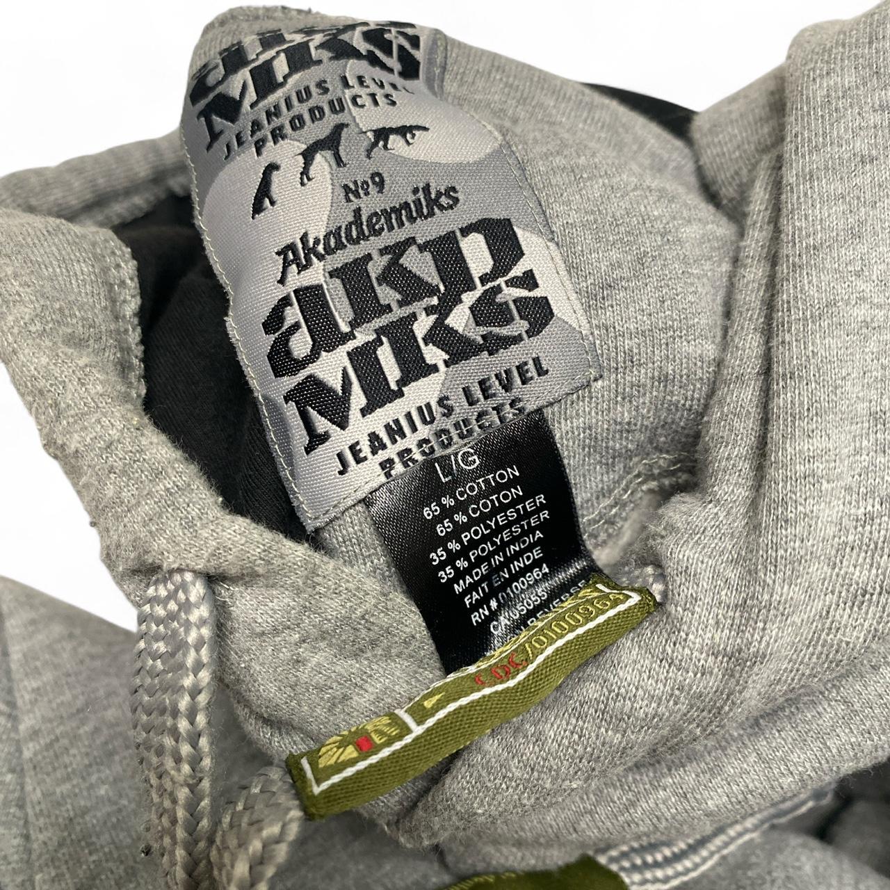 Akademiks Vintage y2k Grey Black and Red Full Tracksuit (L)