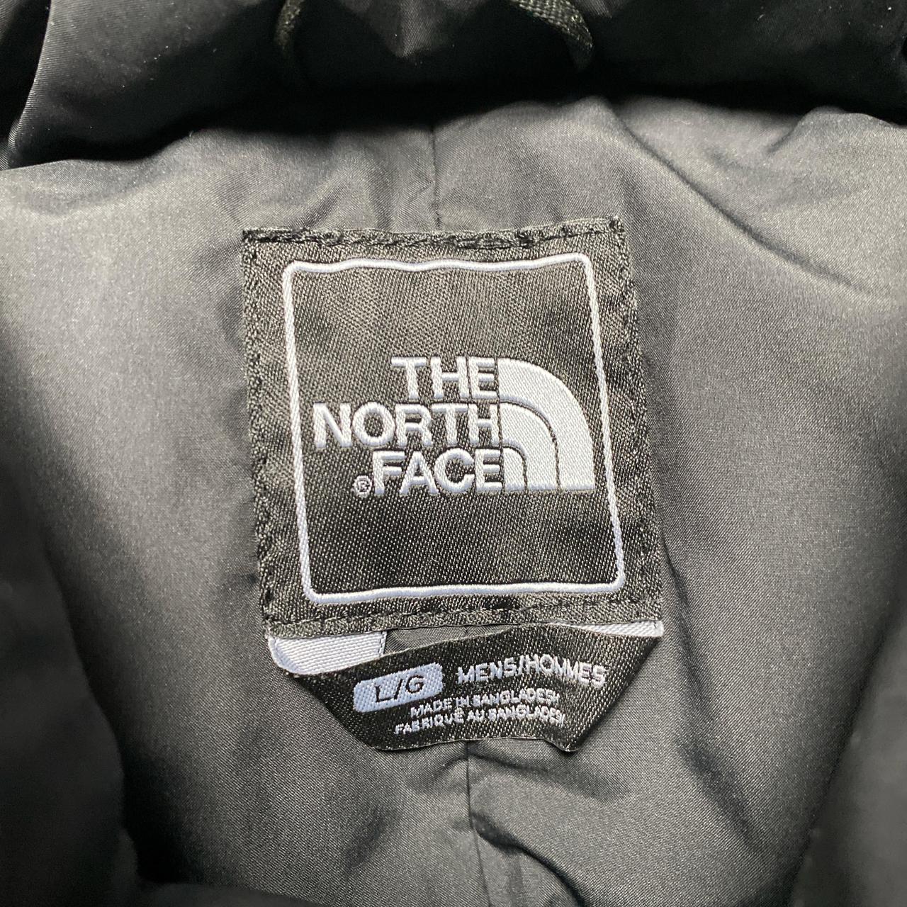 The North Face Nuptse 700 Fill Black and White Gilet (L)