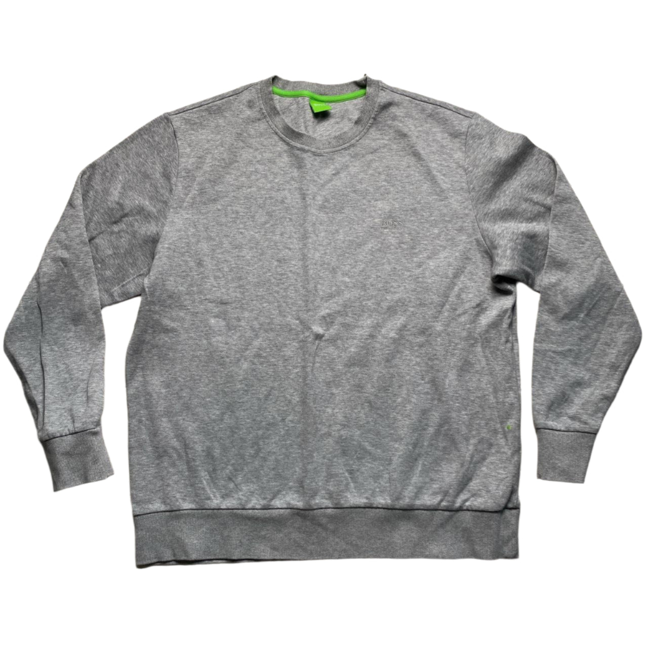 Hugo Boss Green Grey Jumper (2XL)