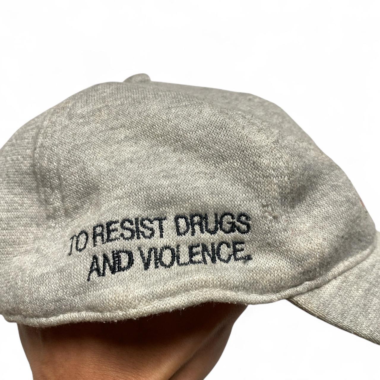 DARE To Resist Drugs and Violence Vintage 90’s Grey Cap
