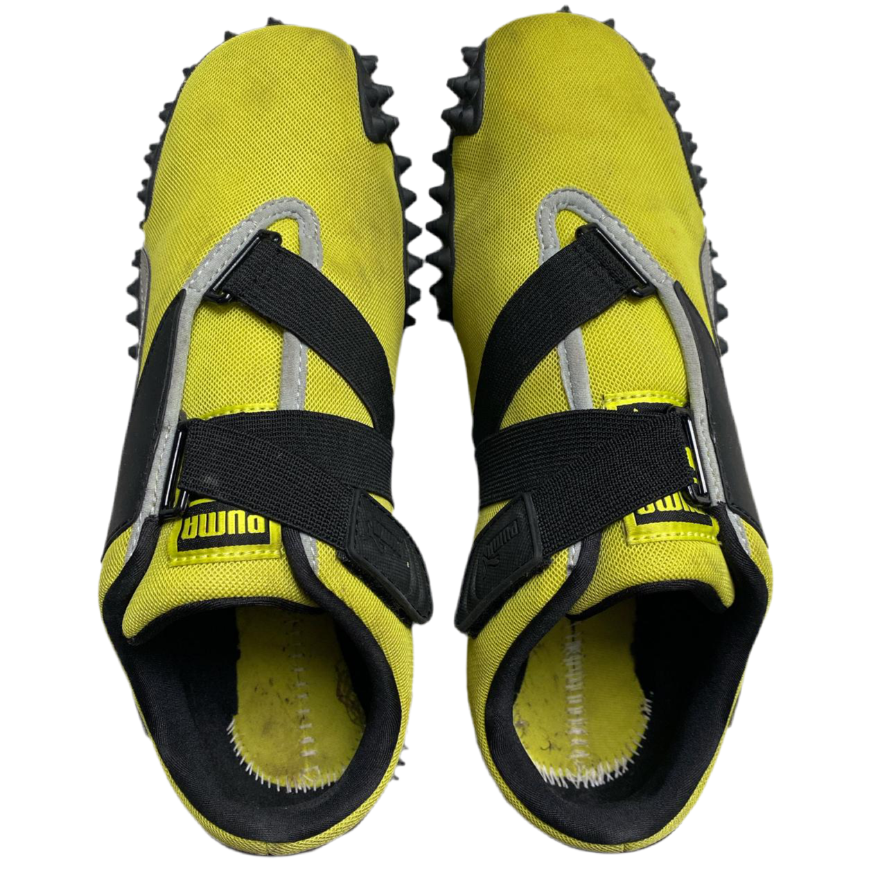 Puma Mostro Yellow and Black Trainers (UK 6)