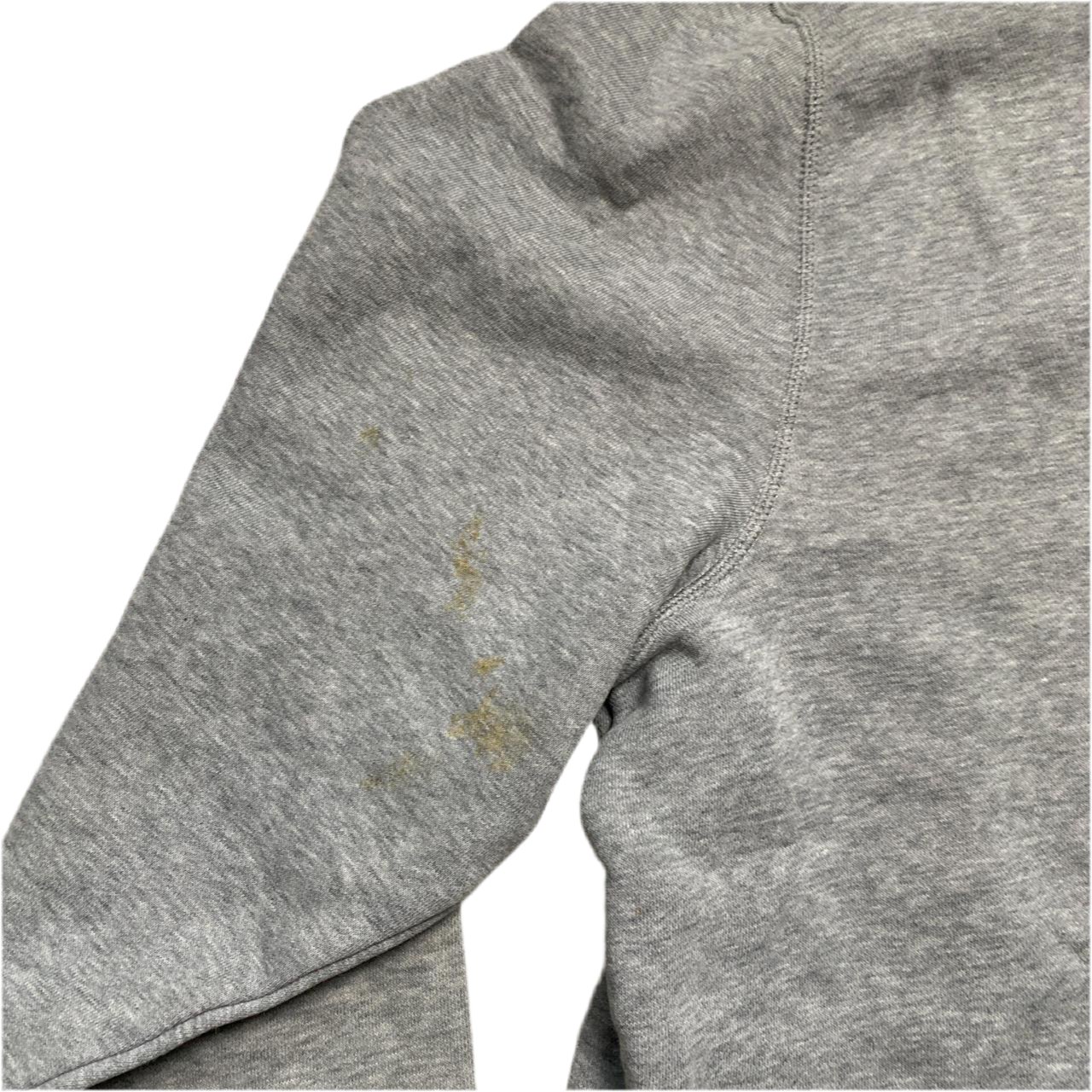 Nike Athletic Department Grey Swoosh Zip Hoodie (XL)