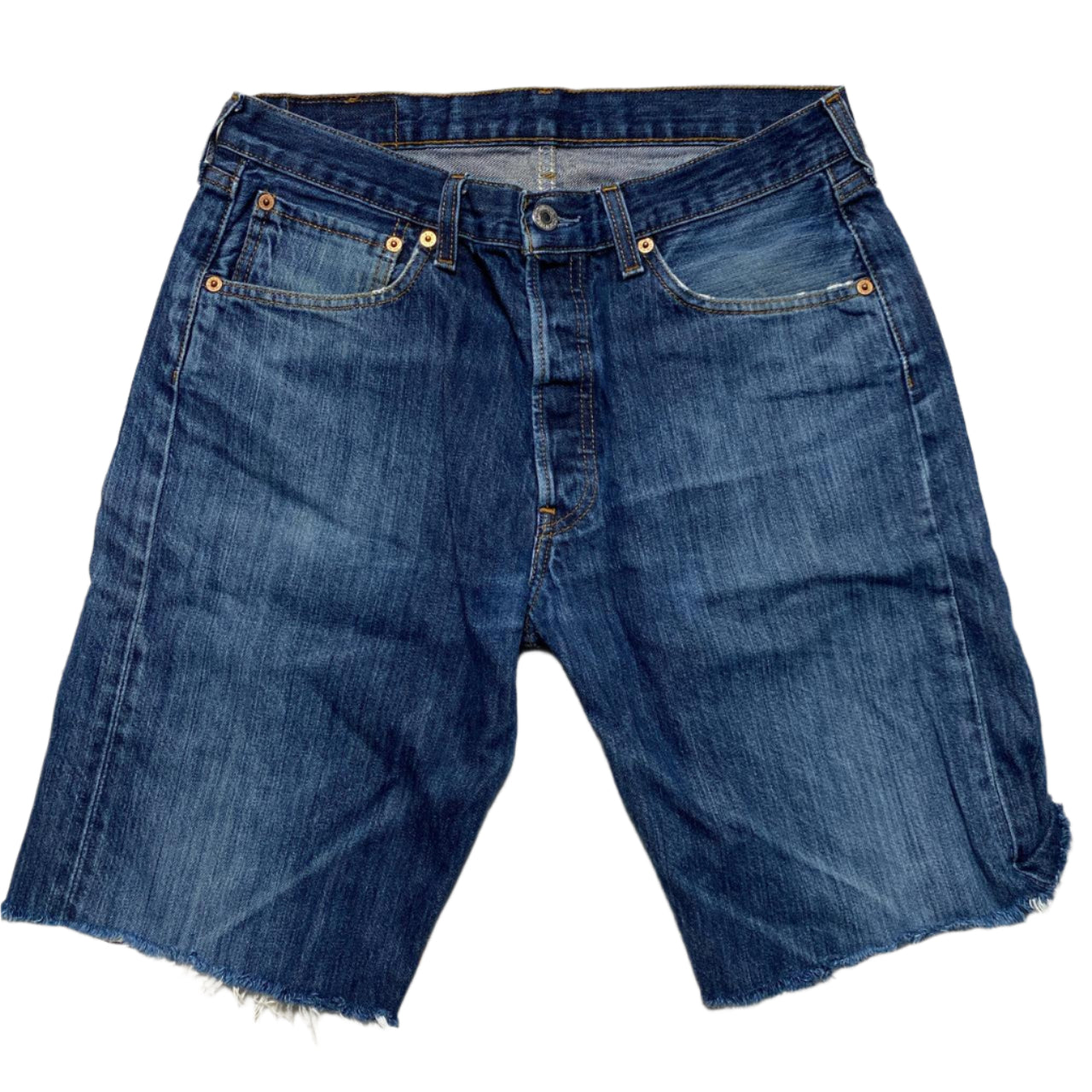 Levis 501 Denim Jort Jean Shorts CutDowns (W 32)