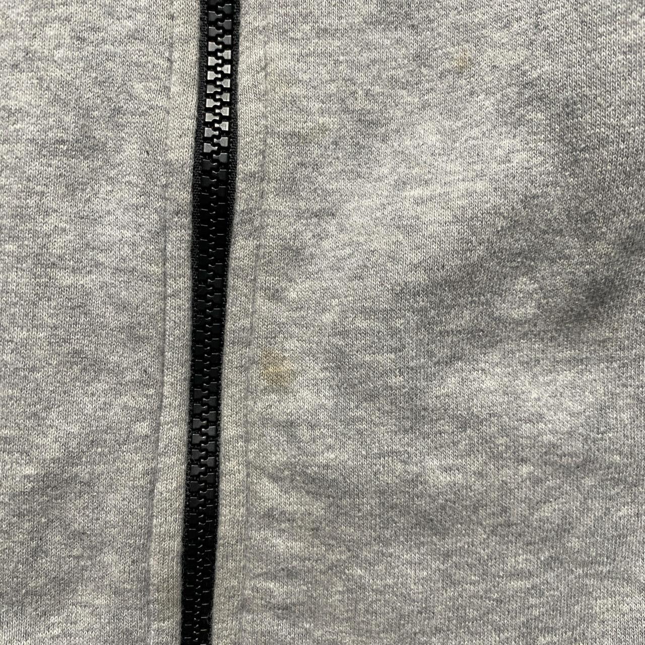 Adidas Grey and Black Hoodie (M)