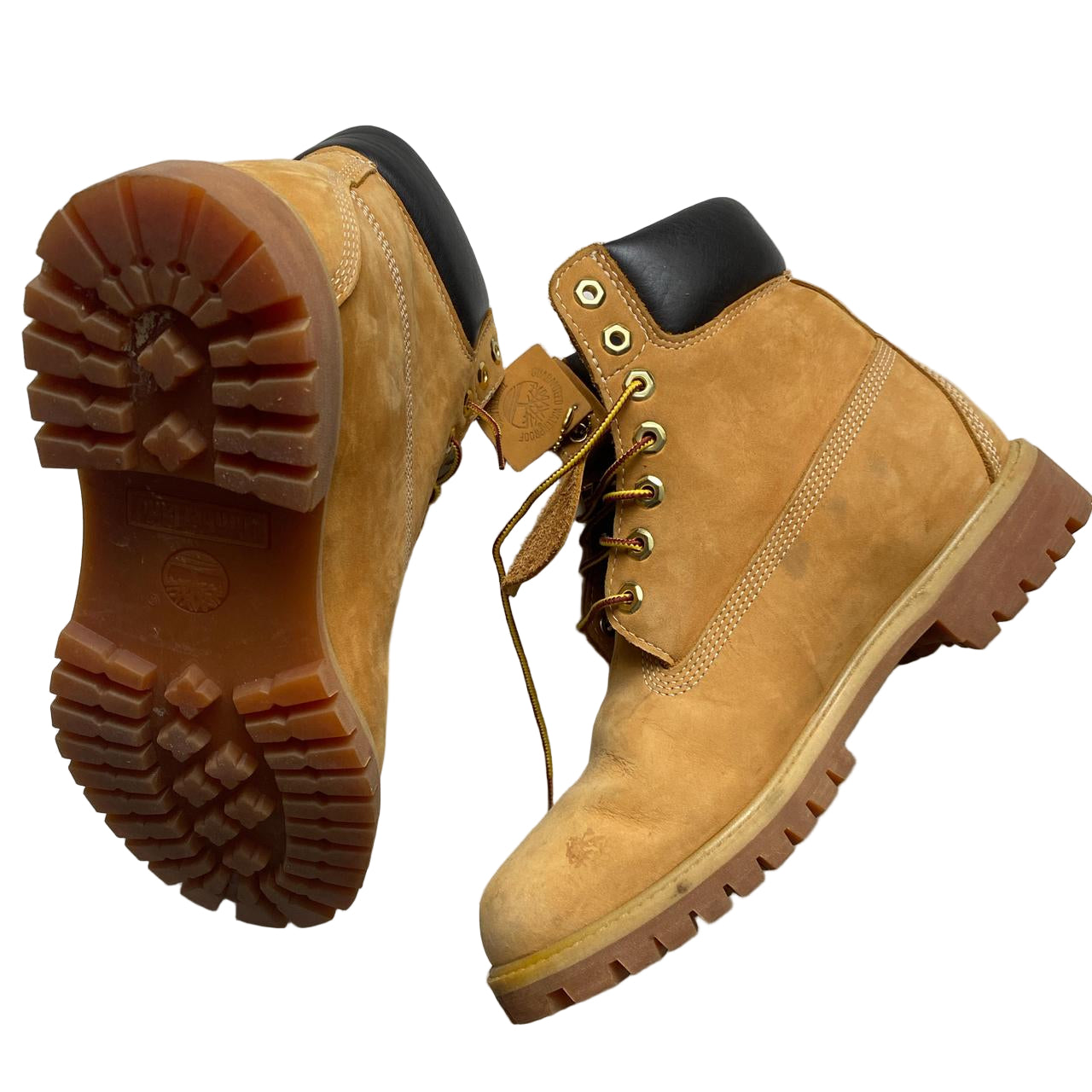 Timberland Nubuck Tan Brown High Boots (UK 9W)