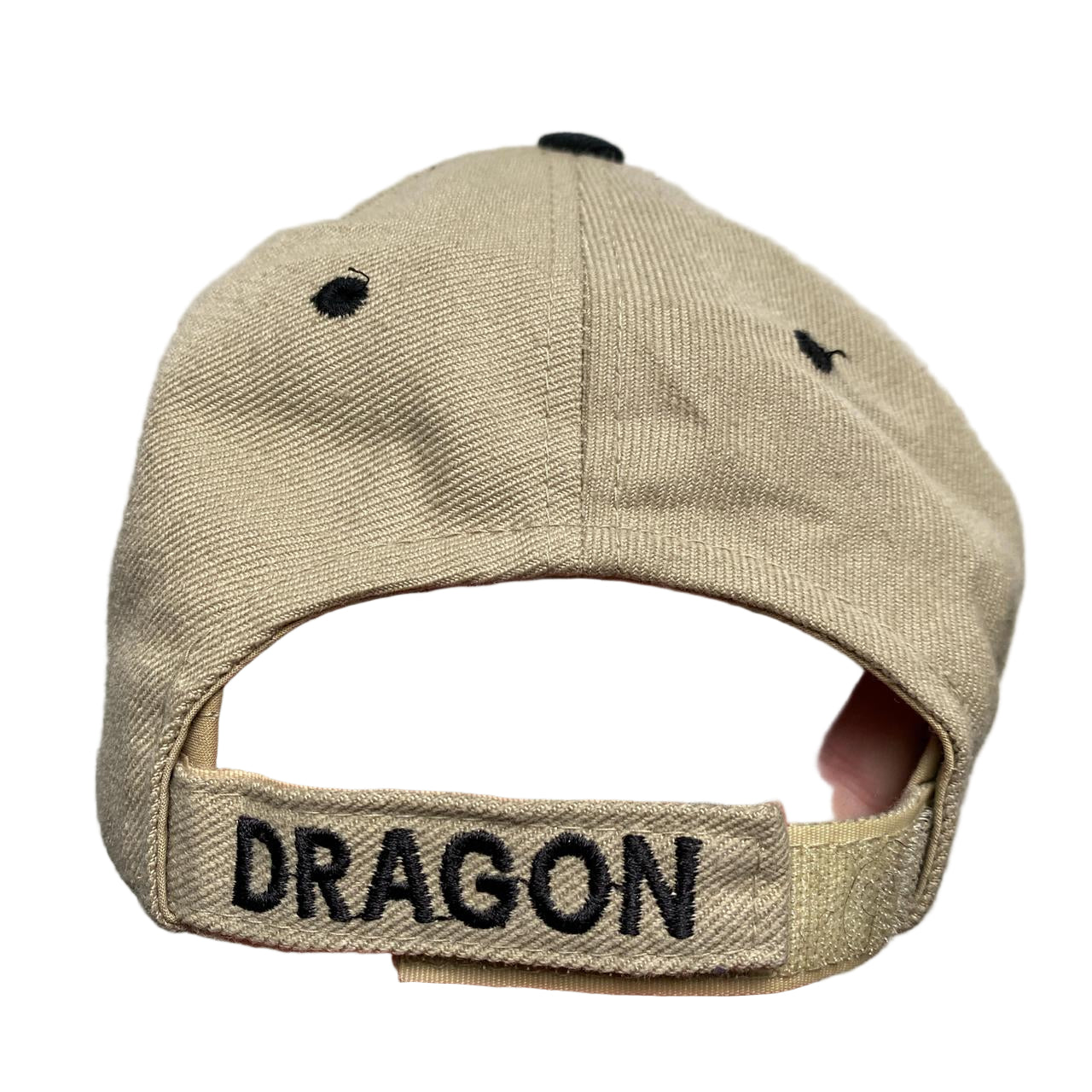 Dragon Ethos Cream and Black Cap