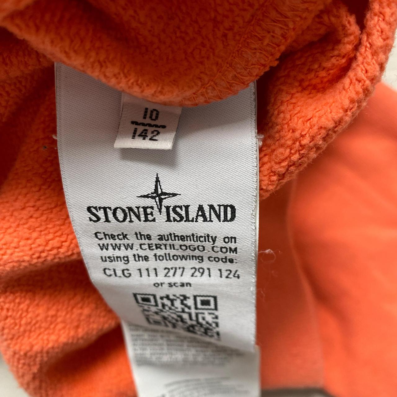 Stone Island Junior Pink Orange Jumper (Kids)