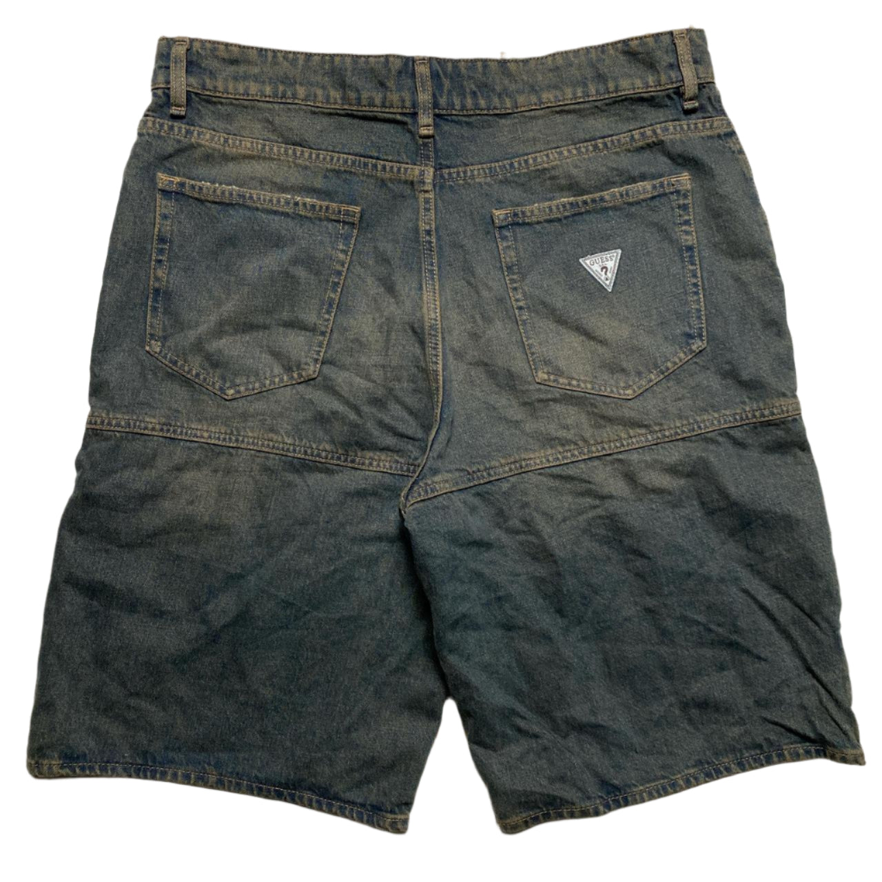 Guess Baggy Big Pocket Jort Jean Shorts (W 34)