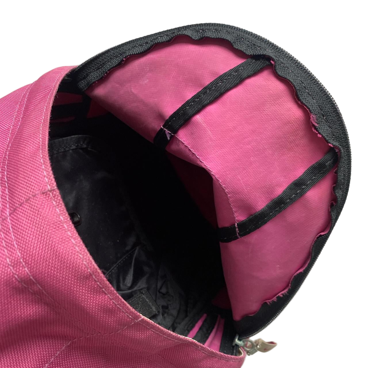 Nike Vintage Pink and White Swoosh Backpack Bag