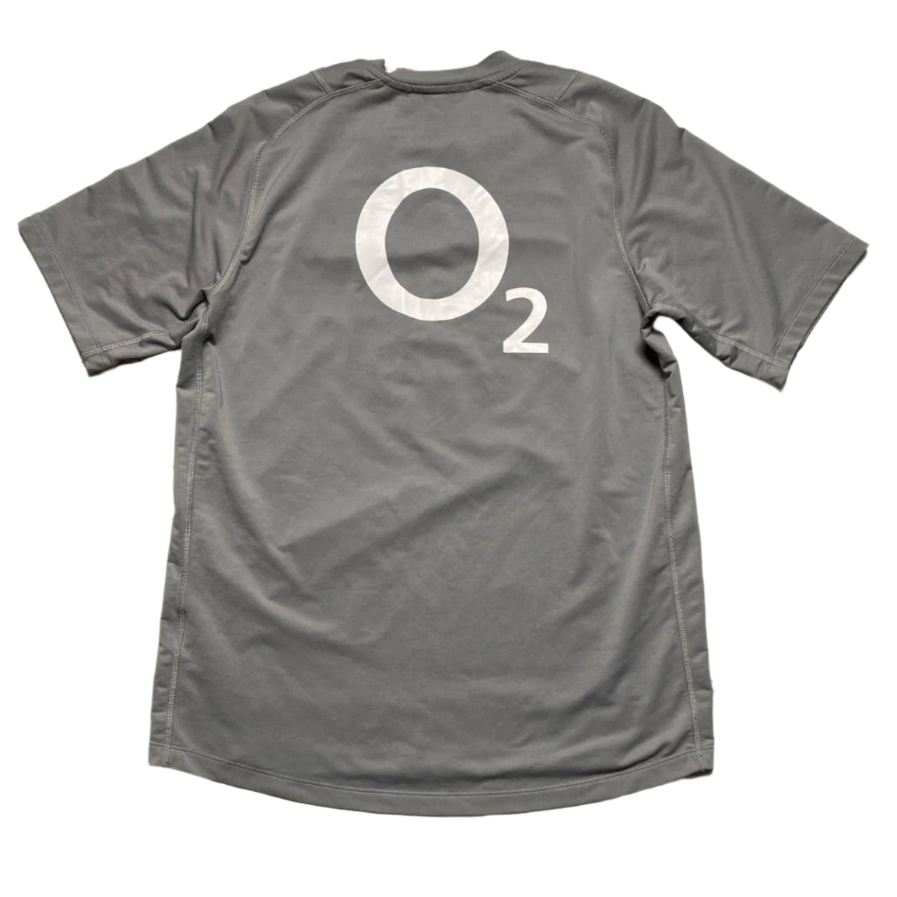 Nike England Rugby O2 Grey and White Jersey (M)