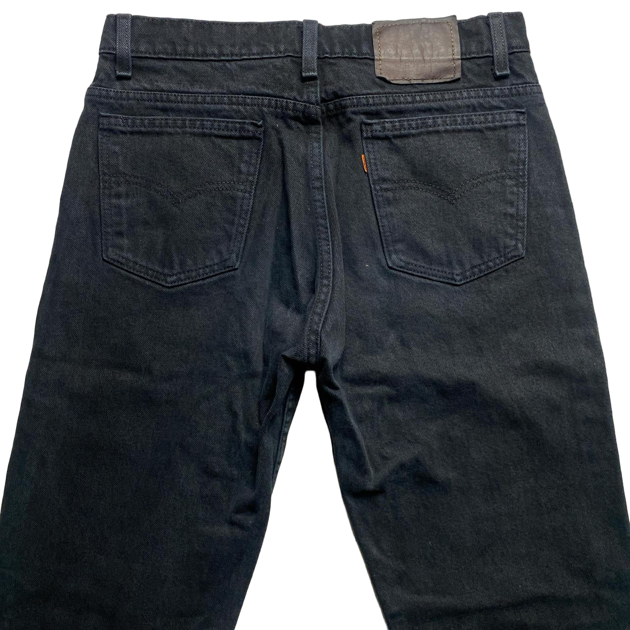 Levis 505 Black and Orange Vintage Made in USA Jeans (32W)