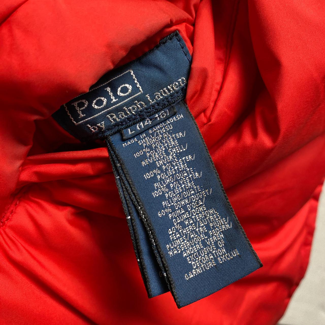 Polo Ralph Lauren Navy and Red Reversible Gilet Women"s (L)