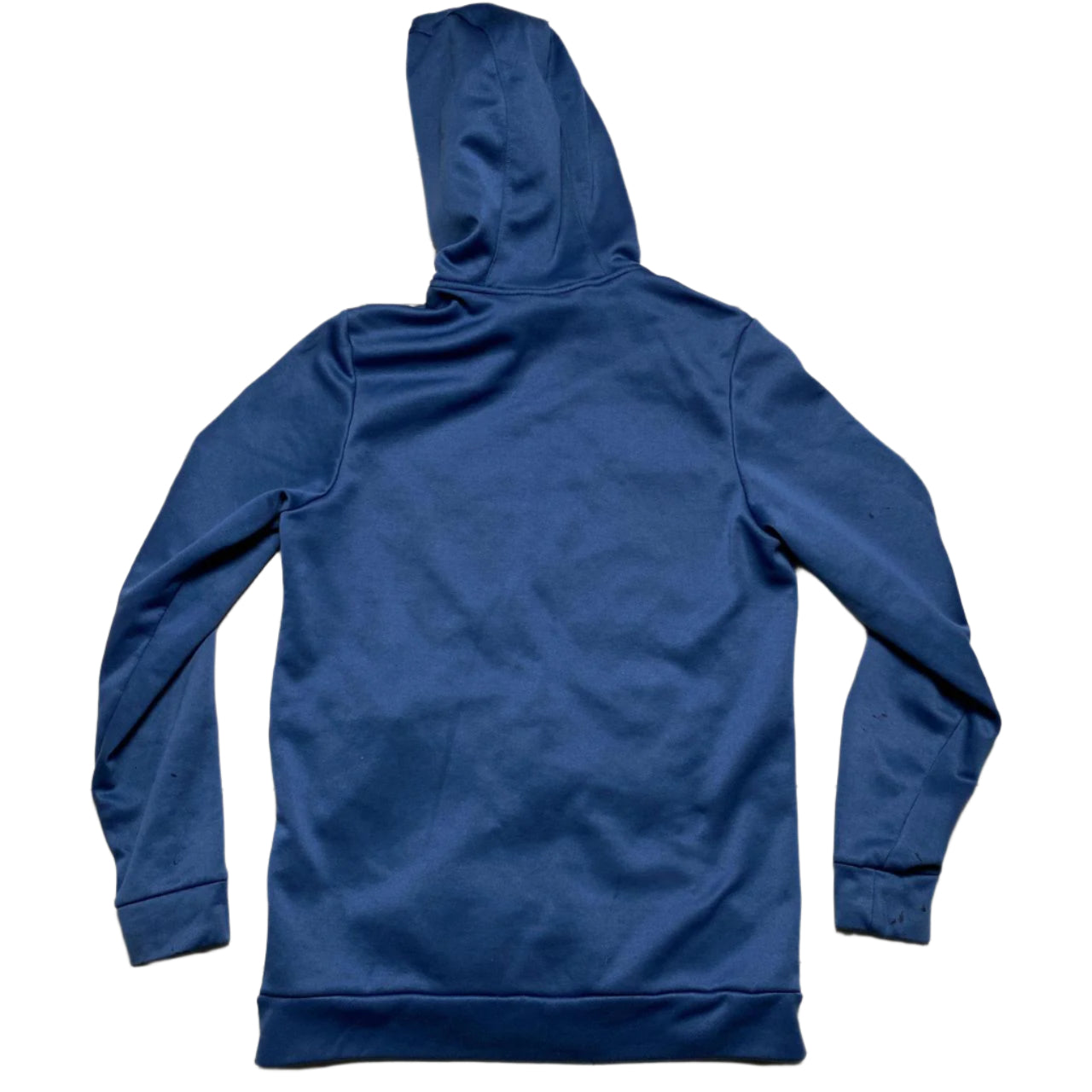 Nike Dri Fit Blue and Black Hoodie (M)