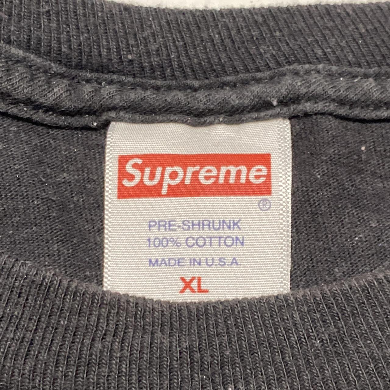 Supreme Spikes NY-945 Black and White Robot T Shirt (XL)