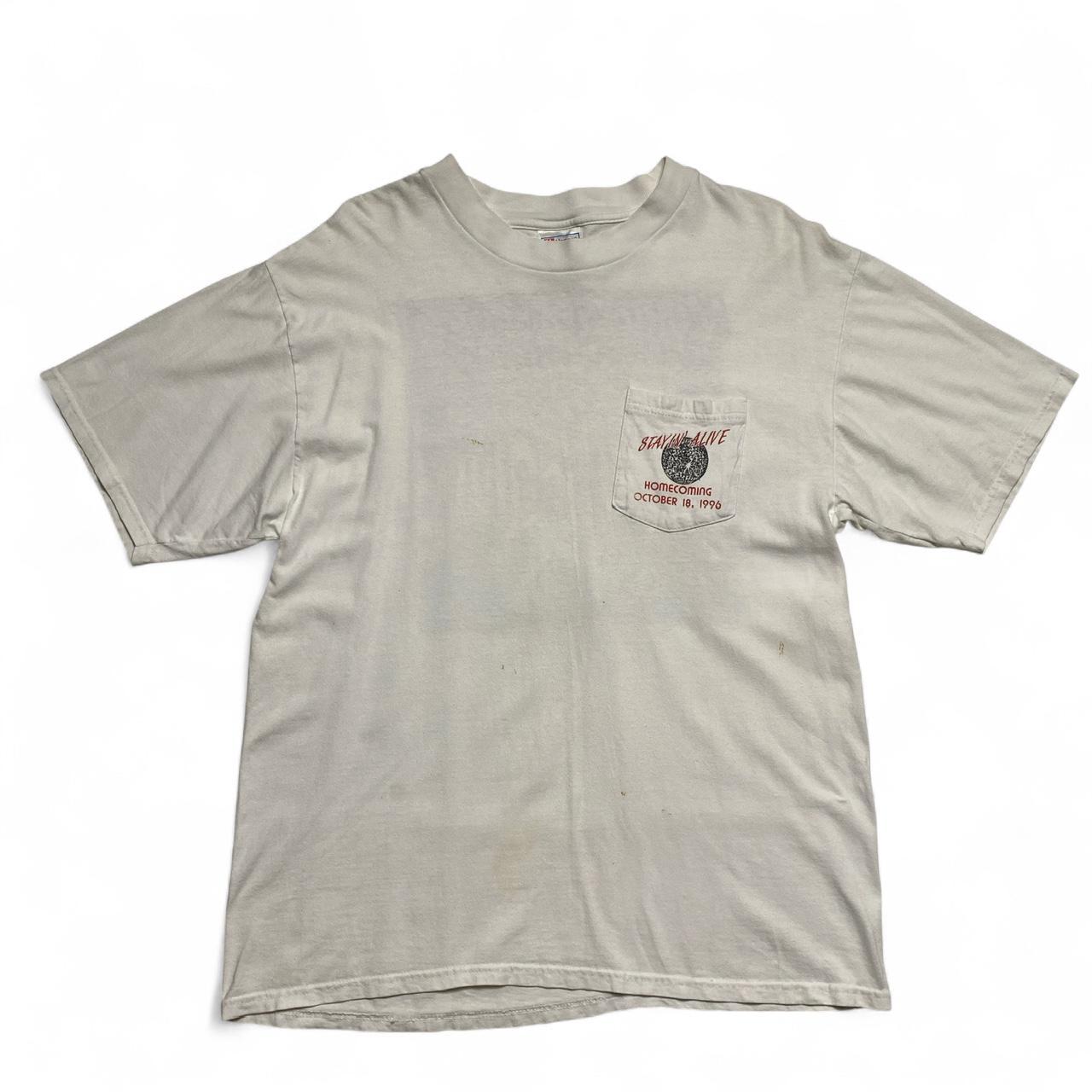 Morgan Academy Homecoming 1996 Staying Alive Vintage 90’s Single Stitch T Shirt (L)