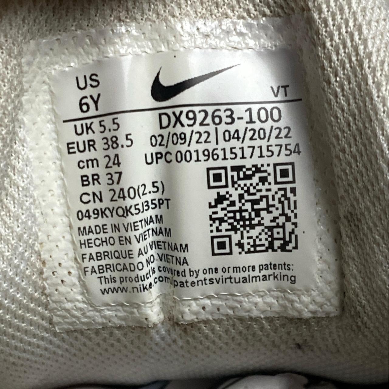 Nike Air Max Plus TN III 3 White Red and Yellow Flames (UK 5.5)