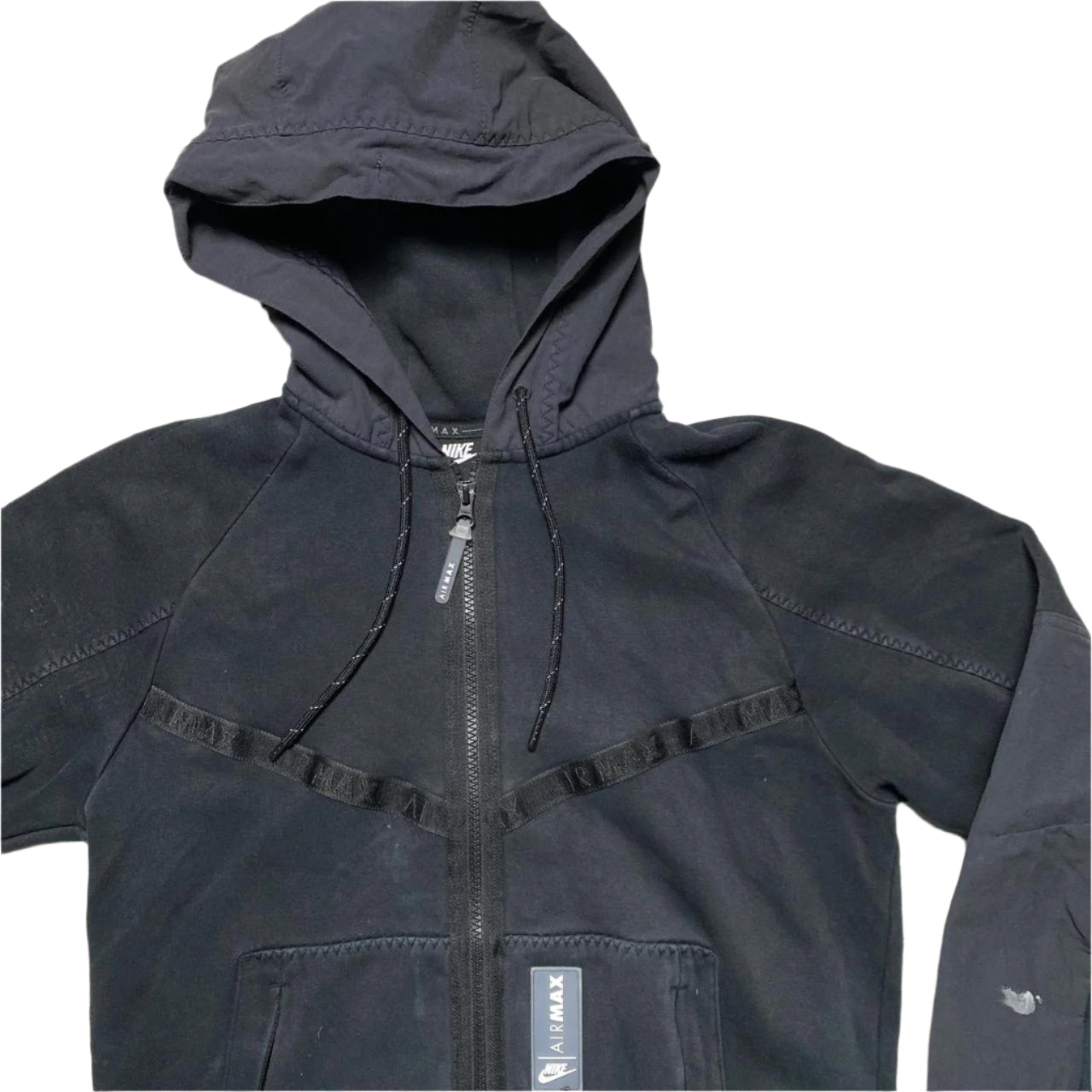 Nike Air Max Black and White Hoodie (S)