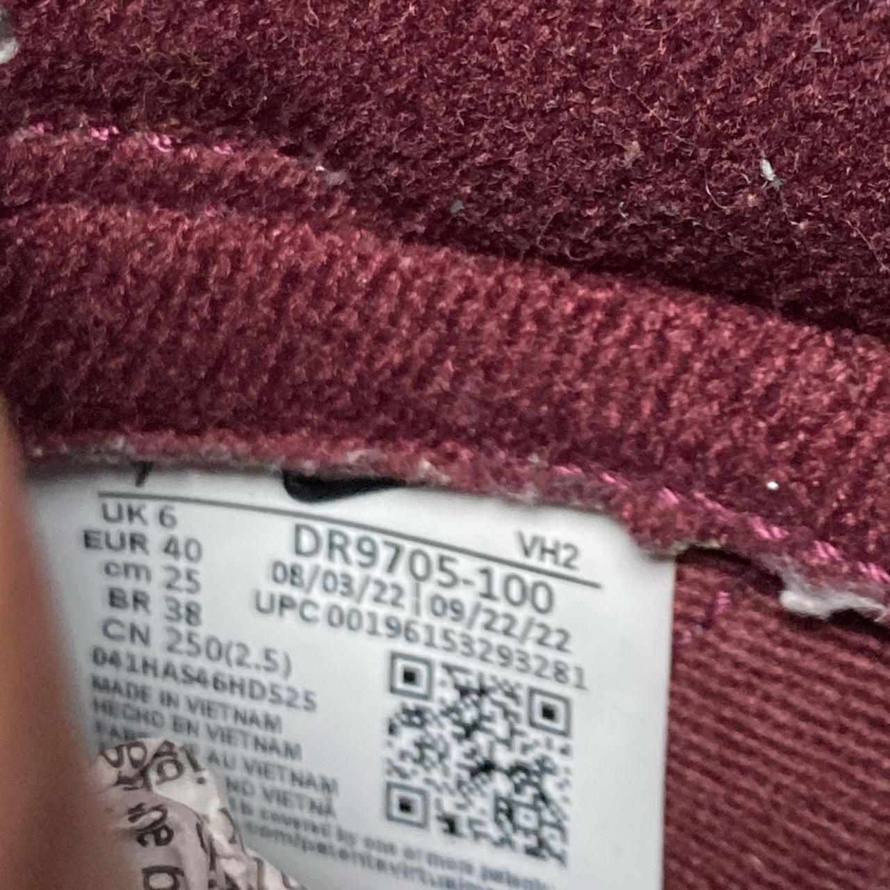 Nike Dunk Low Pink Mauve and White trainers (UK 6)