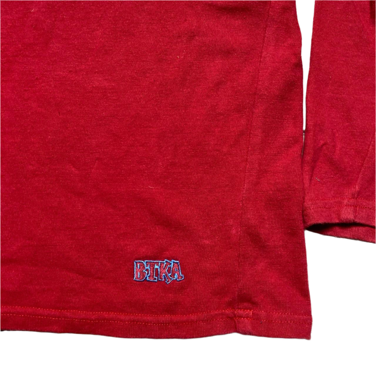 BTKA Born To Kick Arsenal Red Cream and Blue Jumper (M)