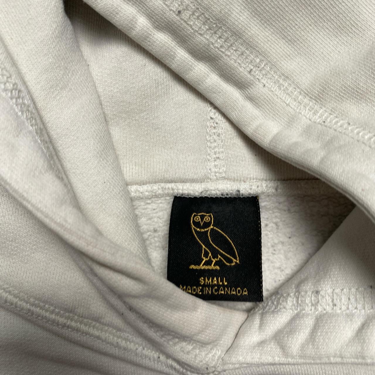 Octobers Very Own OVO Drake White Gold and Black Hoodie (S)