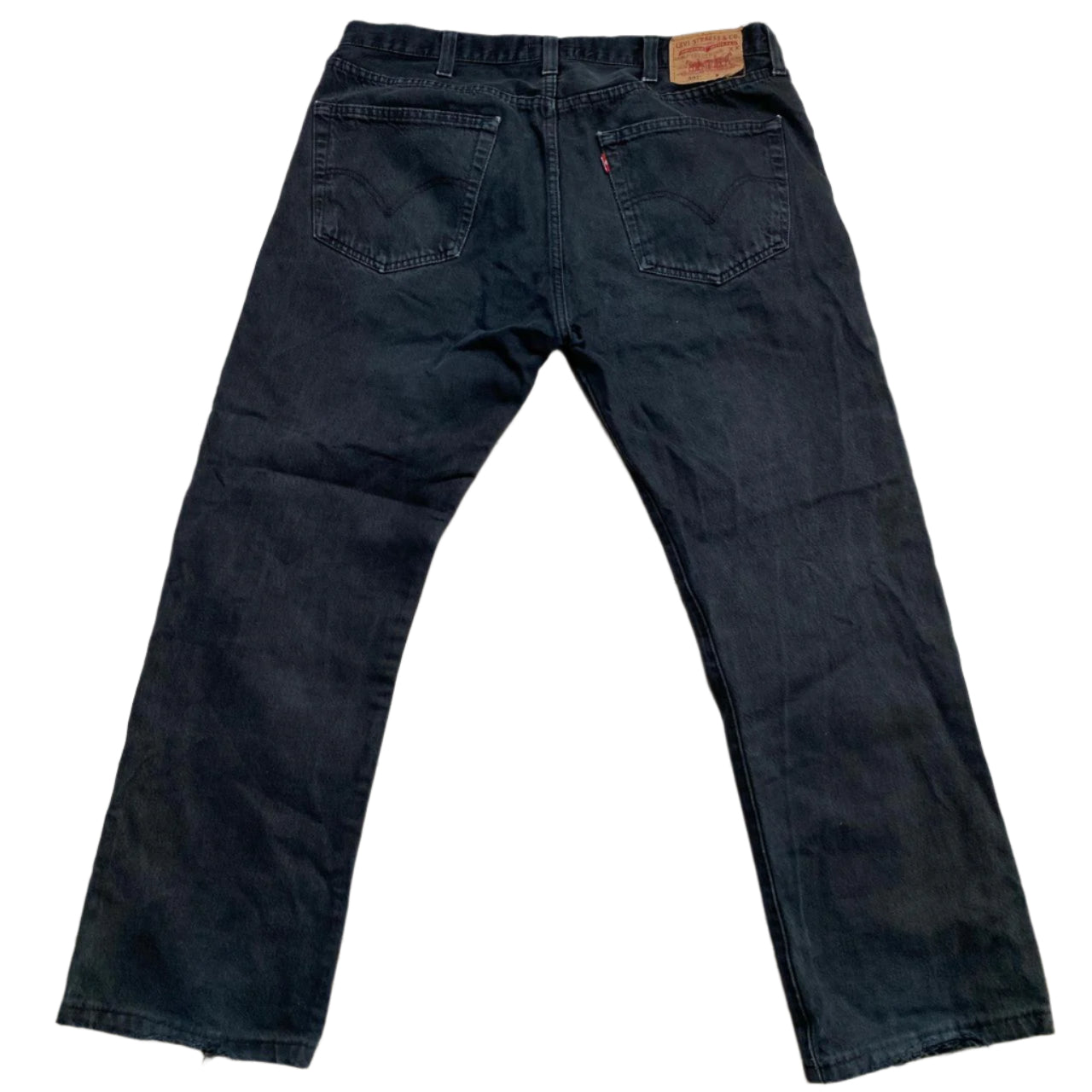 Levis 501 Black Baggy Jeans (38W)
