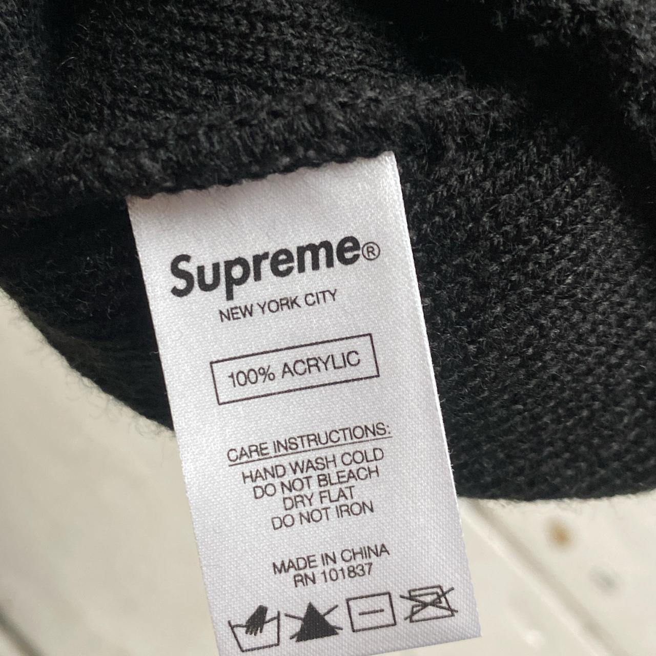 Supreme Agamograph Black Beanie Hat
