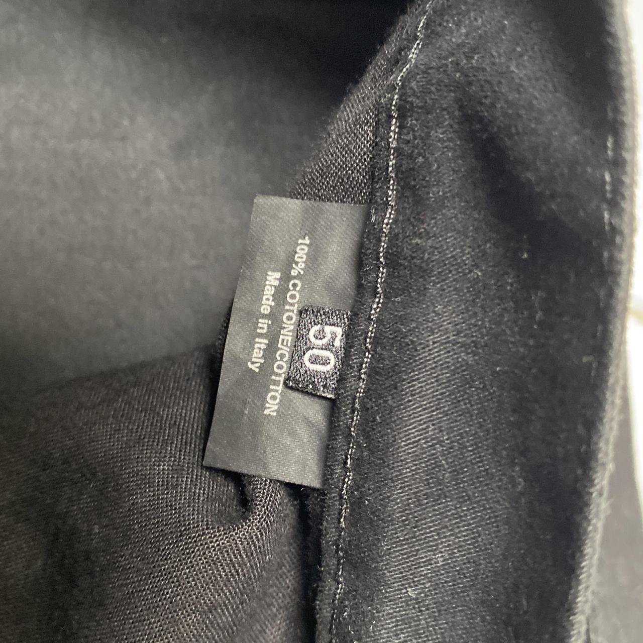 Gucci Vintage Black Brushed Velour Velvet Jeans (30W)