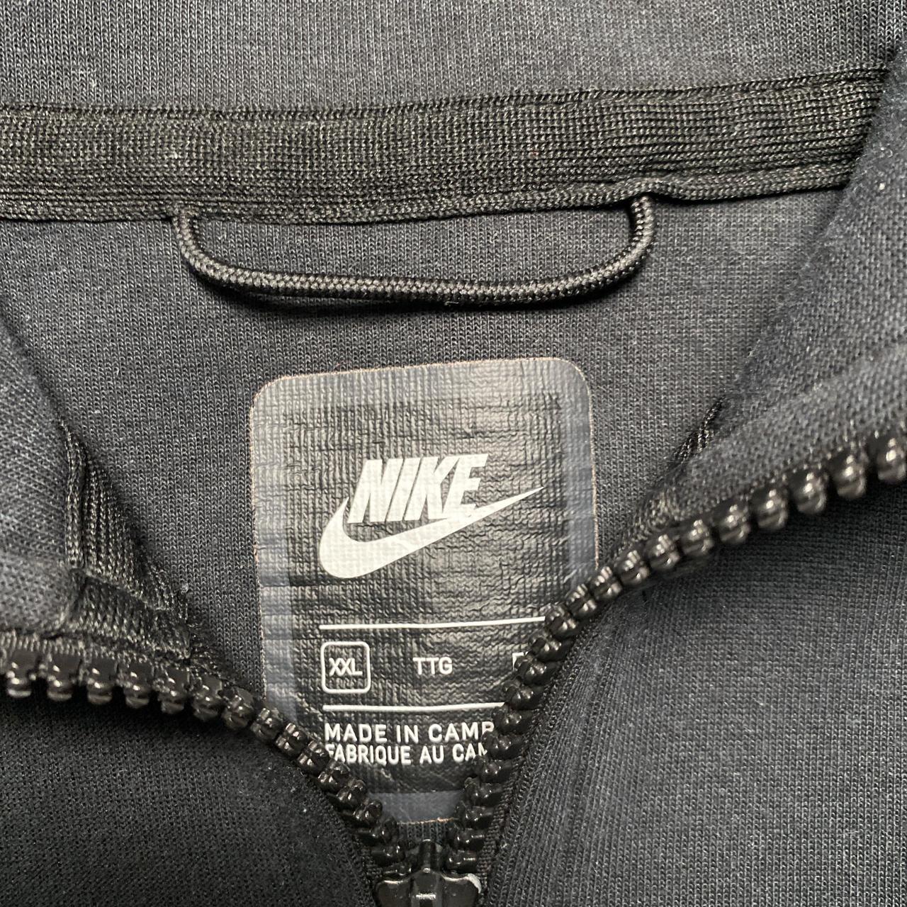 Nike Tech Fleece Black Hoodie (2XL)