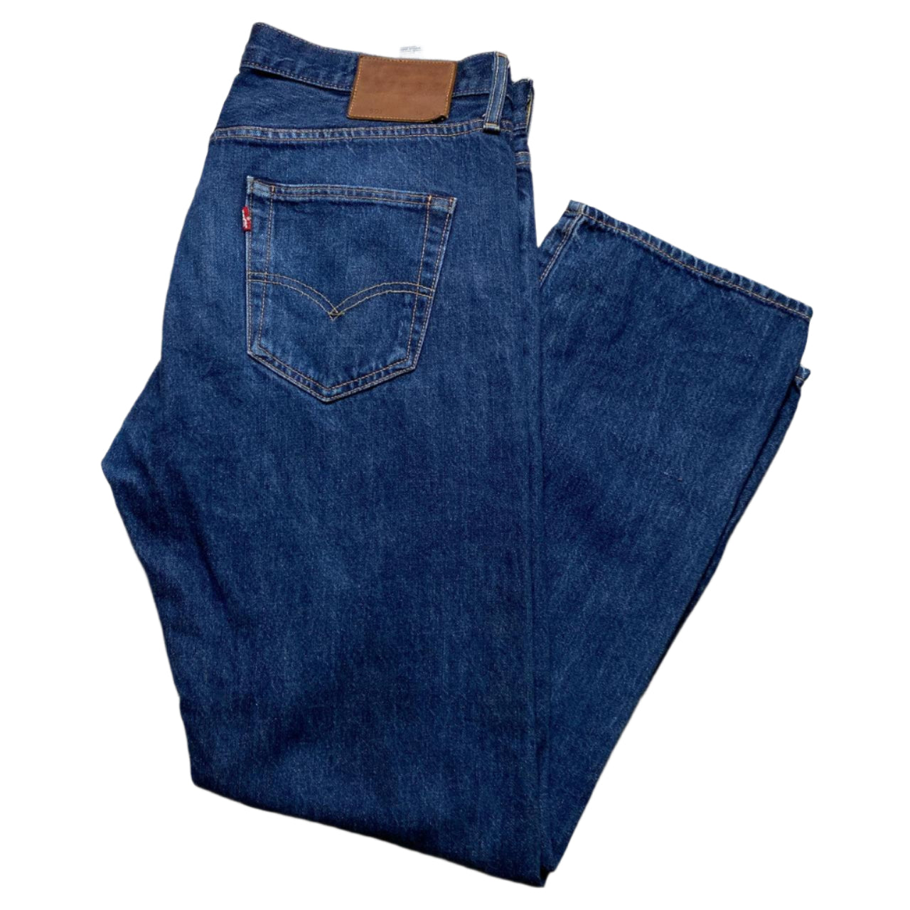Levis 501 Baggy Navy Jeans (34W)