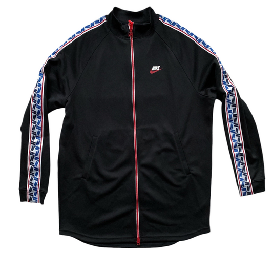 Nike Tape Repeat Logo Swoosh Jacket (L)