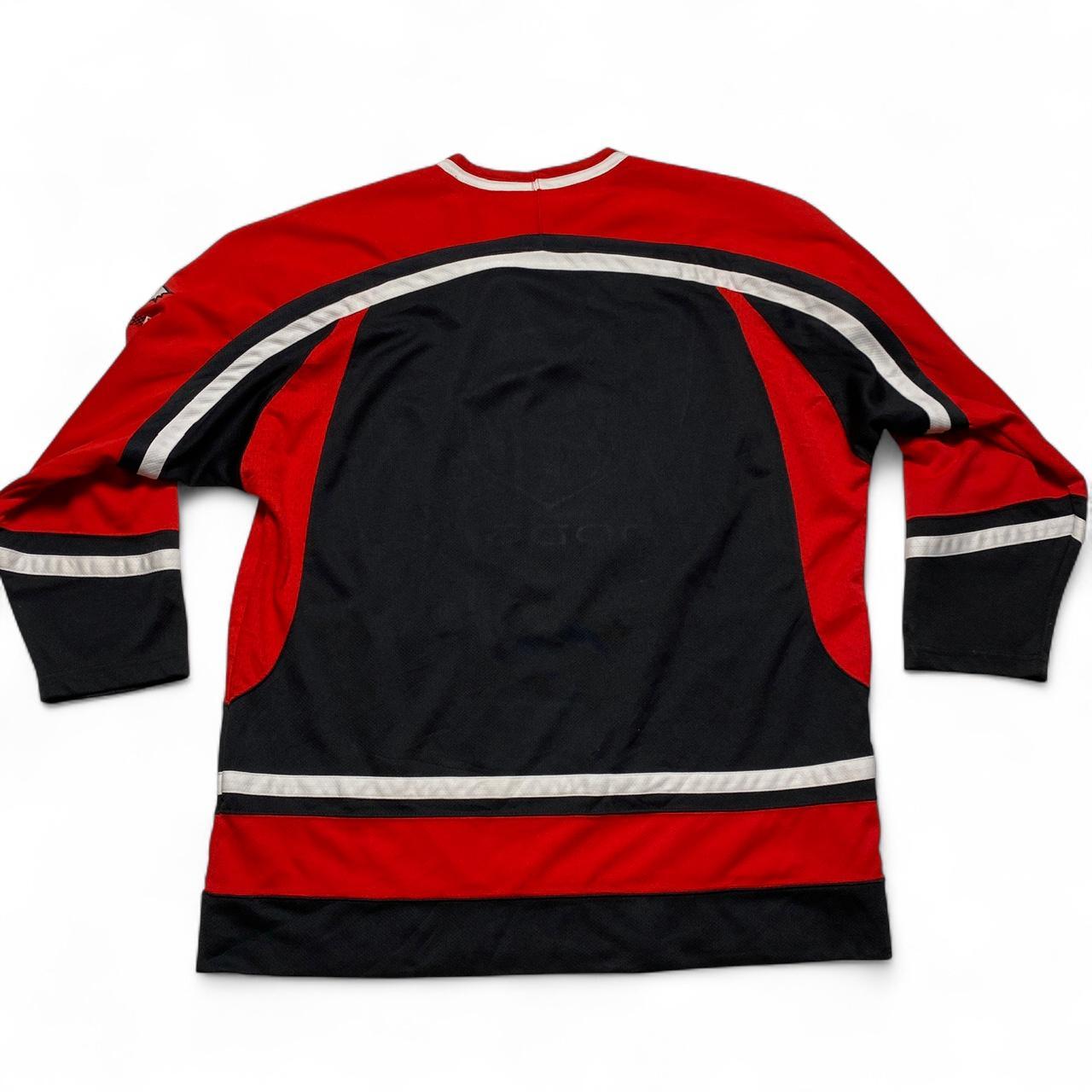 Dodge Chase Authentics Red and Black Long Sleeve Jersey (XL)