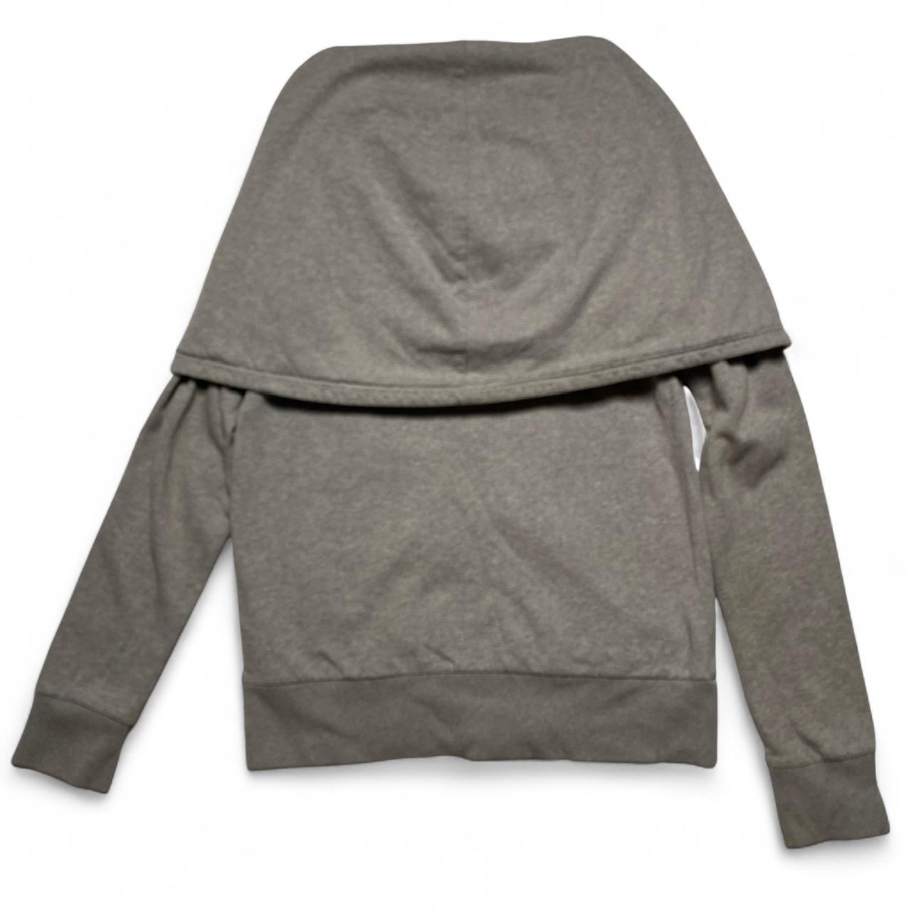 AllSaints Womens Big Hood Grey Hoodie