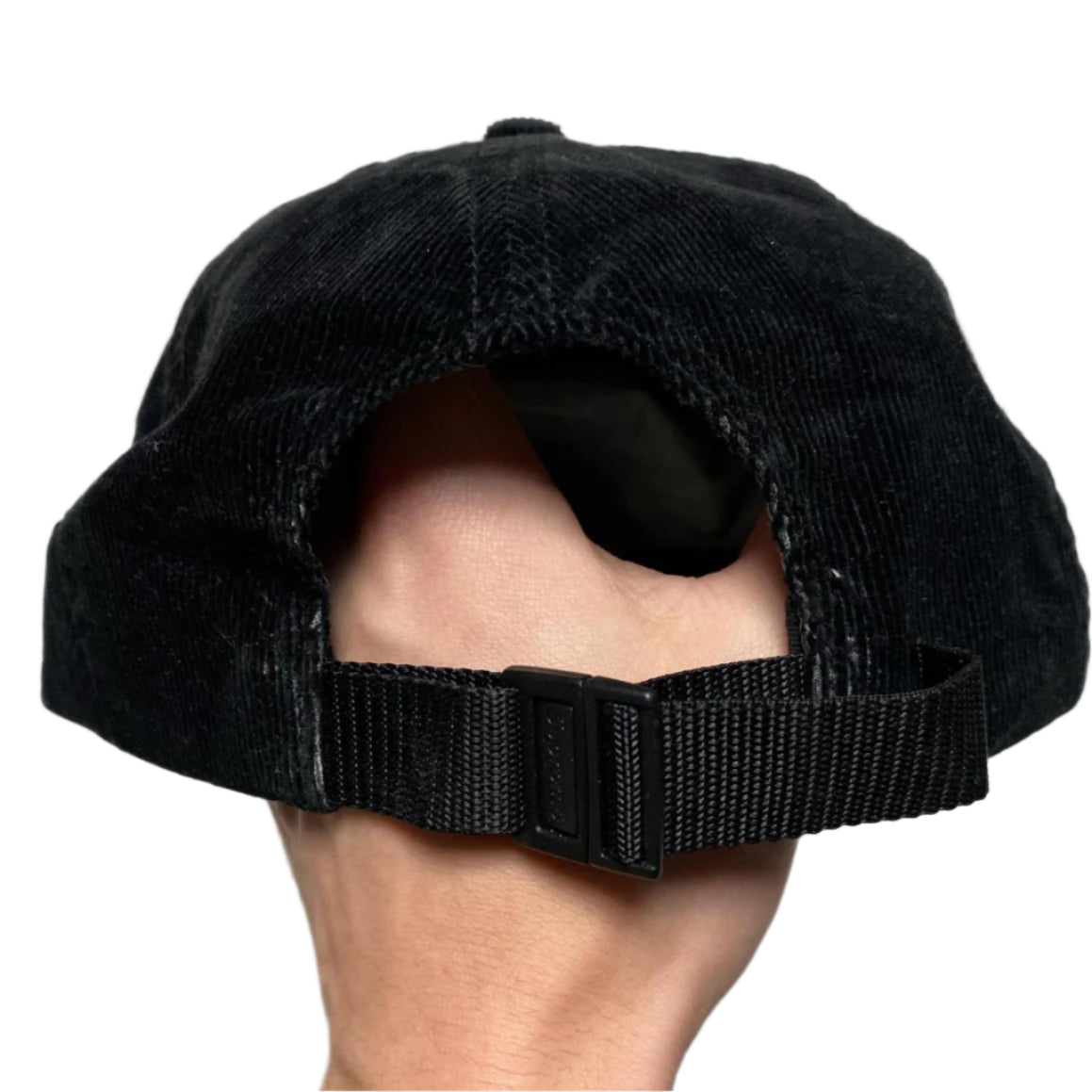Supreme New York Black and White Goretex Corduroy Cap
