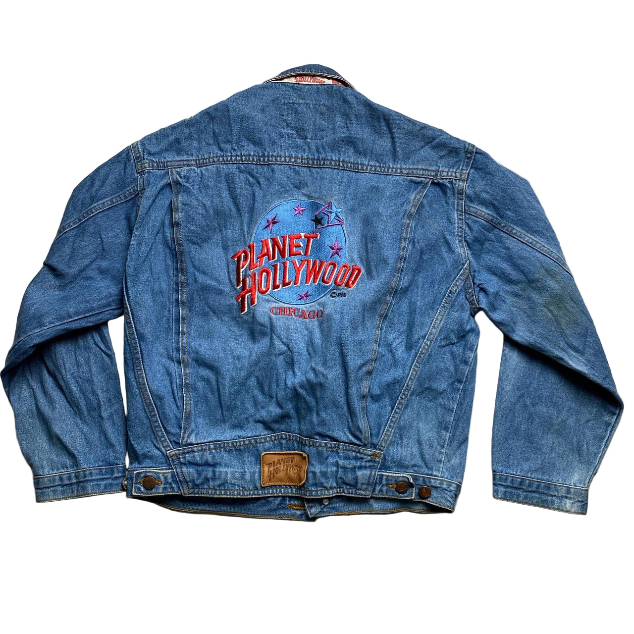 Planet Hollywood Chicago Vintage 90’s Denim Jacket (12)