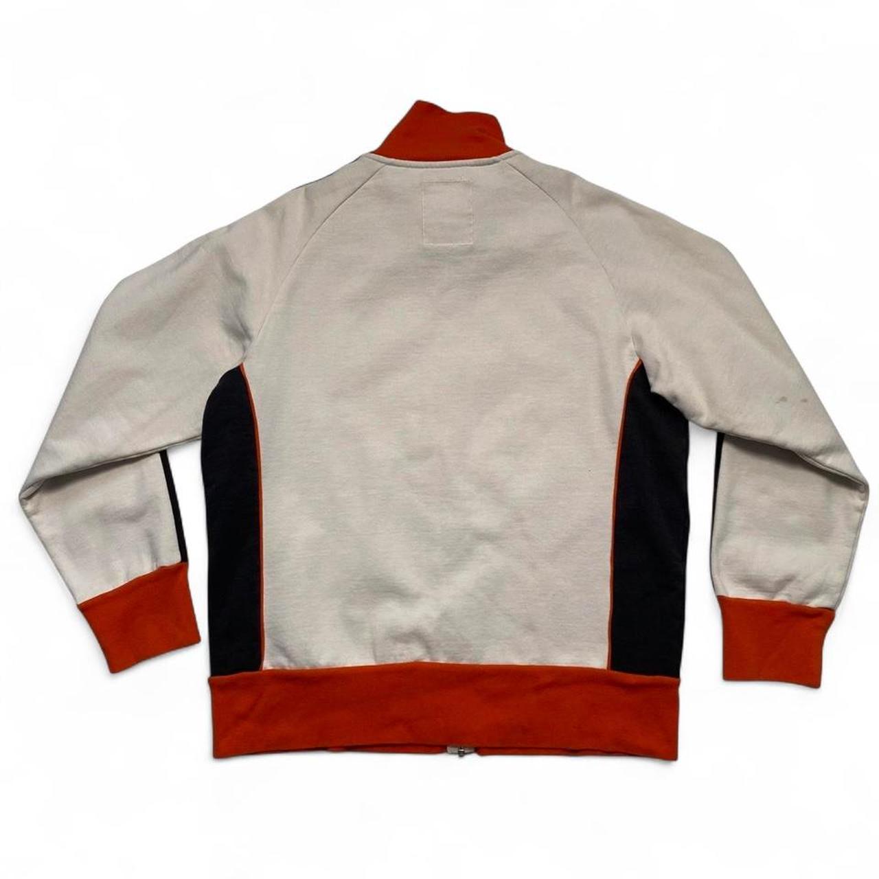 Replay White Navy and Orange Tracksuit Jacket (M)
