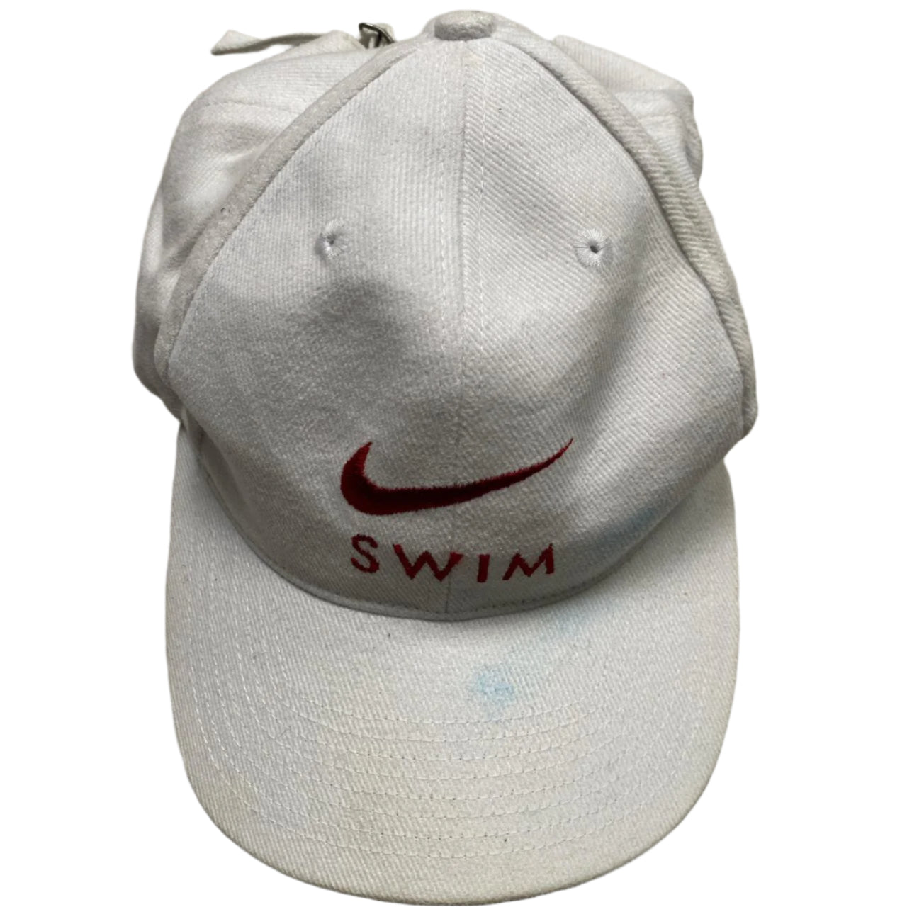 Nike Swim 90’s Vintage White and Red Cap