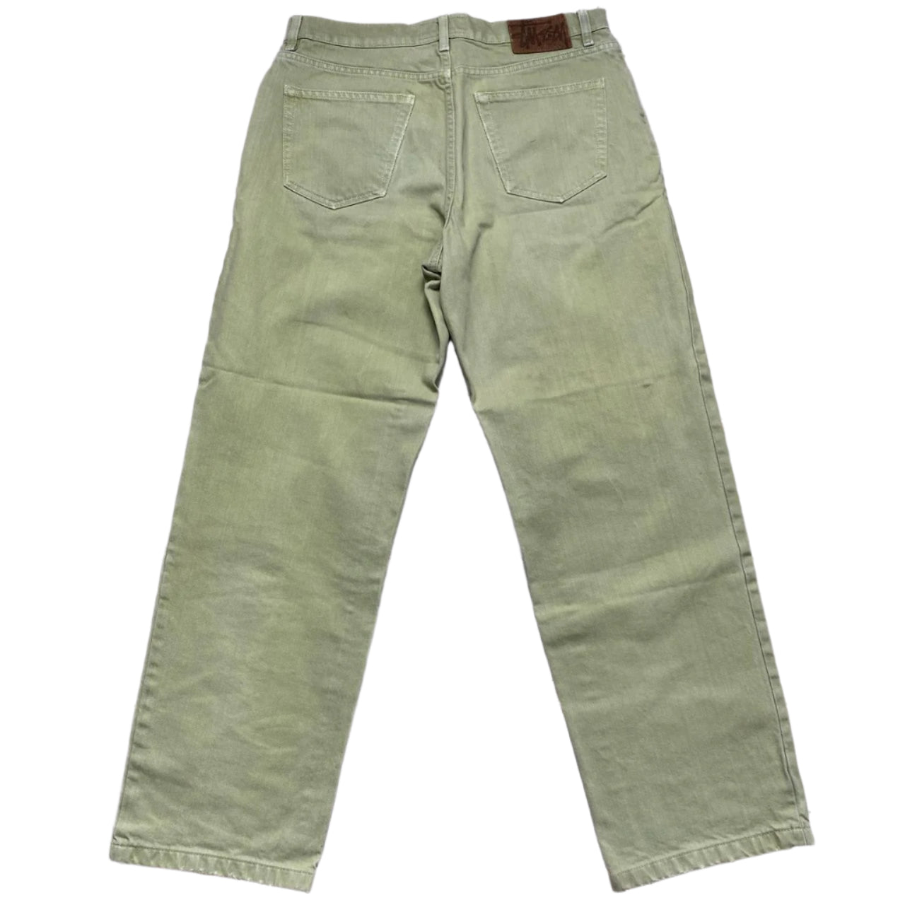 Stussy Big Ol Baggy Jeans Light Green (30W)