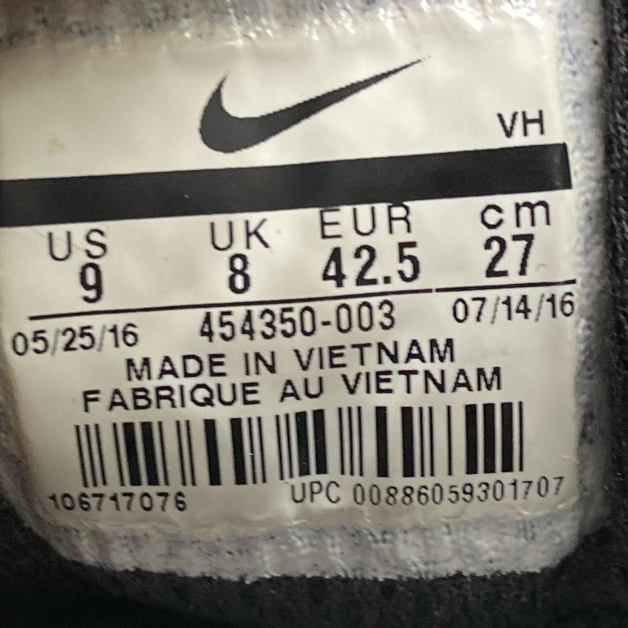 Nike Manoa Black Leather Boots (IUK 9)