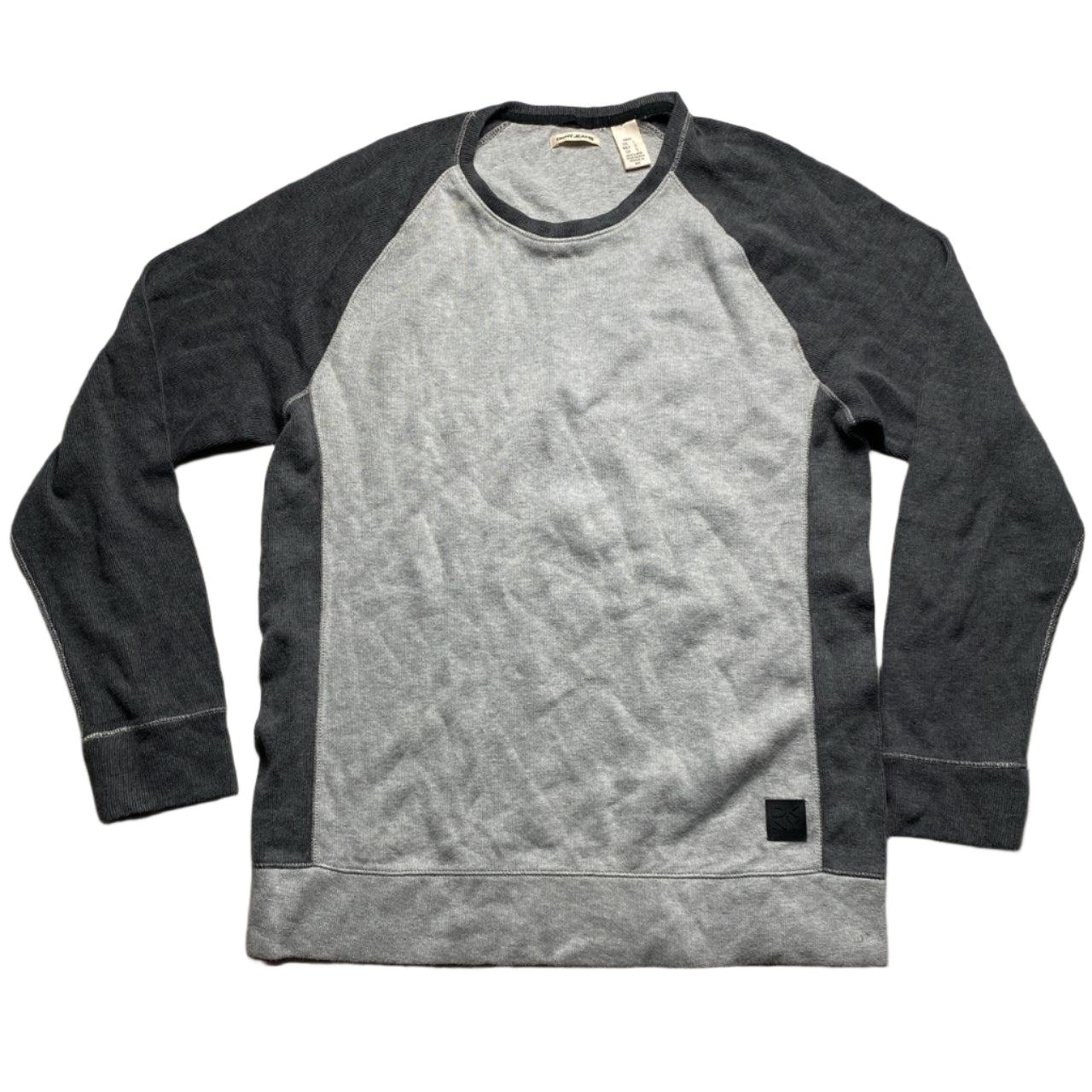 DKNY Grey Two Tone Jumper (L)