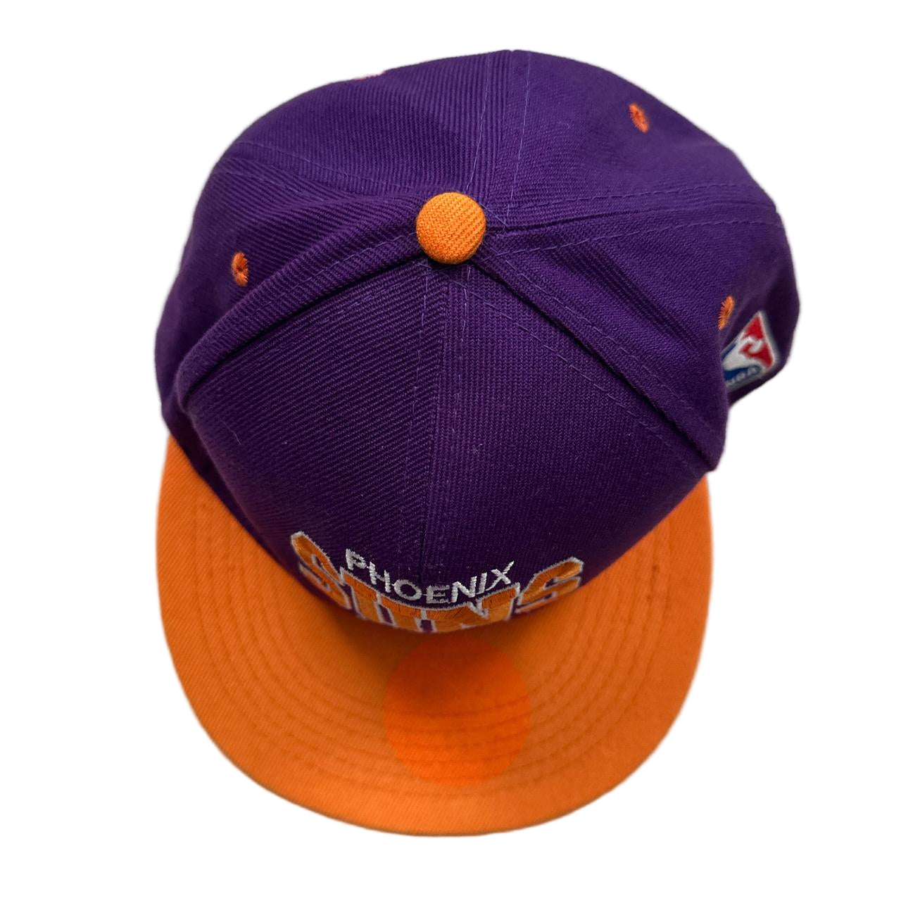 Phoenix Suns Purple and Orange Mitchell and Ness Snapback Cap