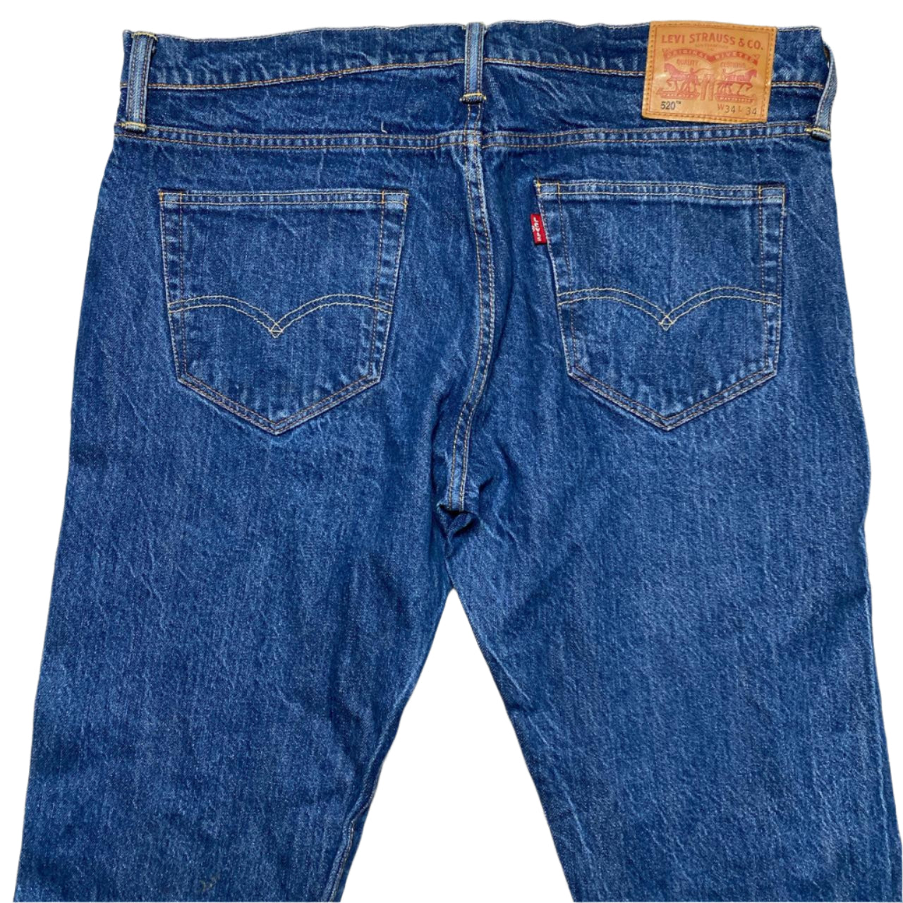 Levis 520 Dark Navy Jeans (34W)