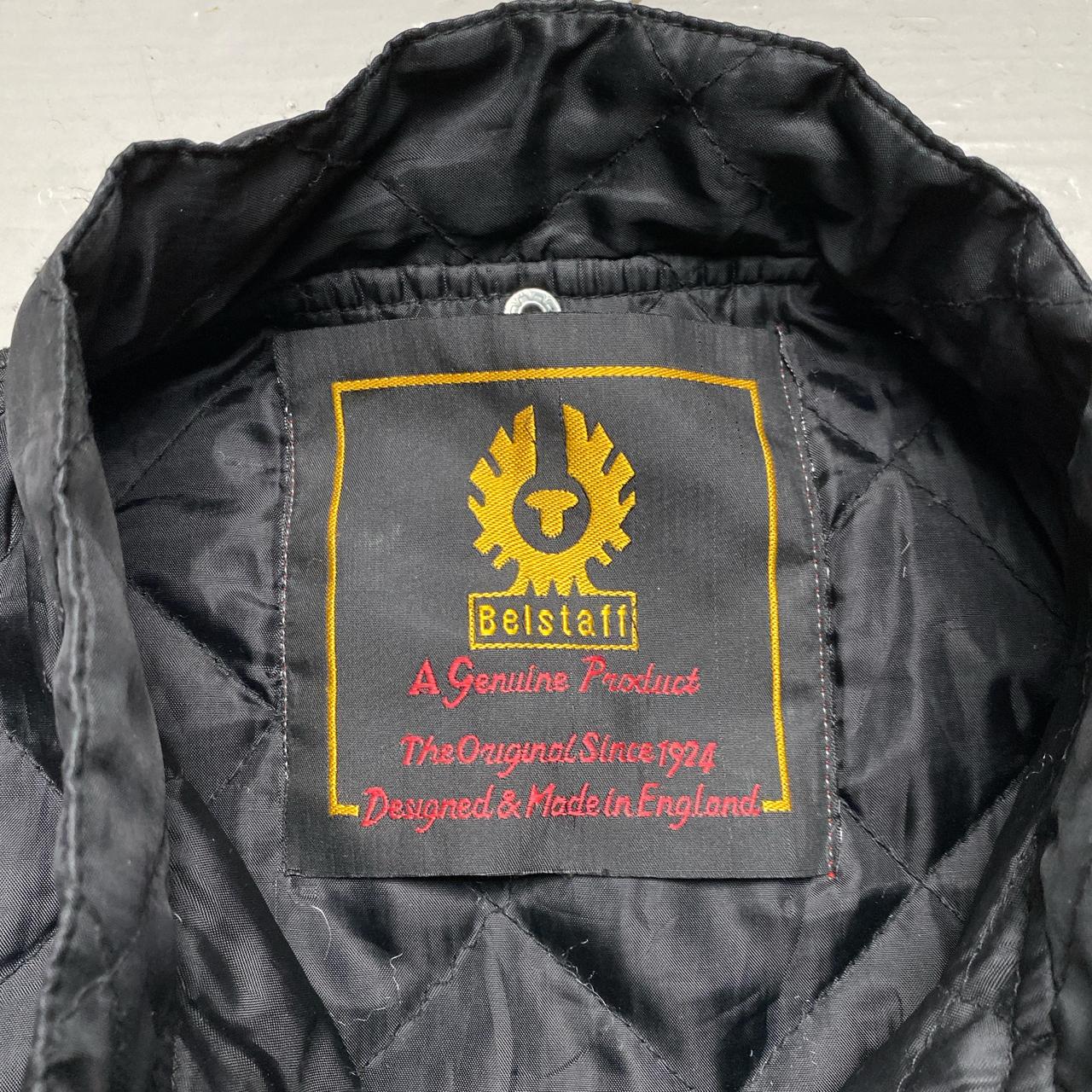 Belstaff Vintage Reversible Quilted Inner Jacket Layer Black (S)