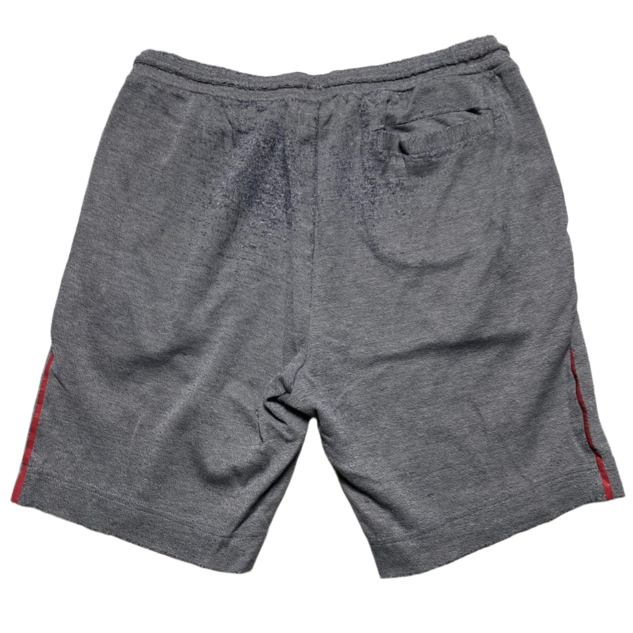 Hugo Boss Grey and Red Cotton Shorts (M)