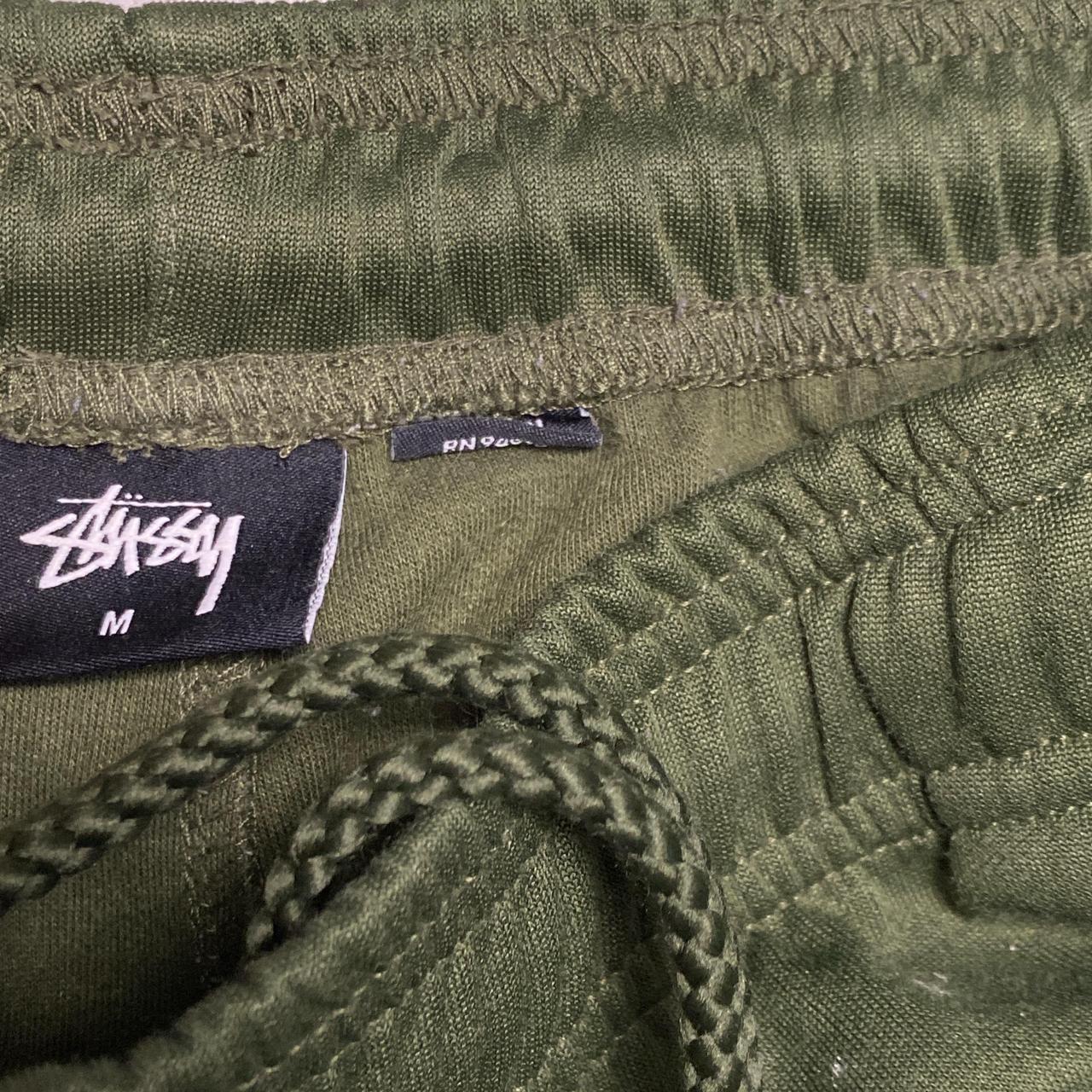 Stussy Green Purple Stripe Trackpant Bottoms (M)