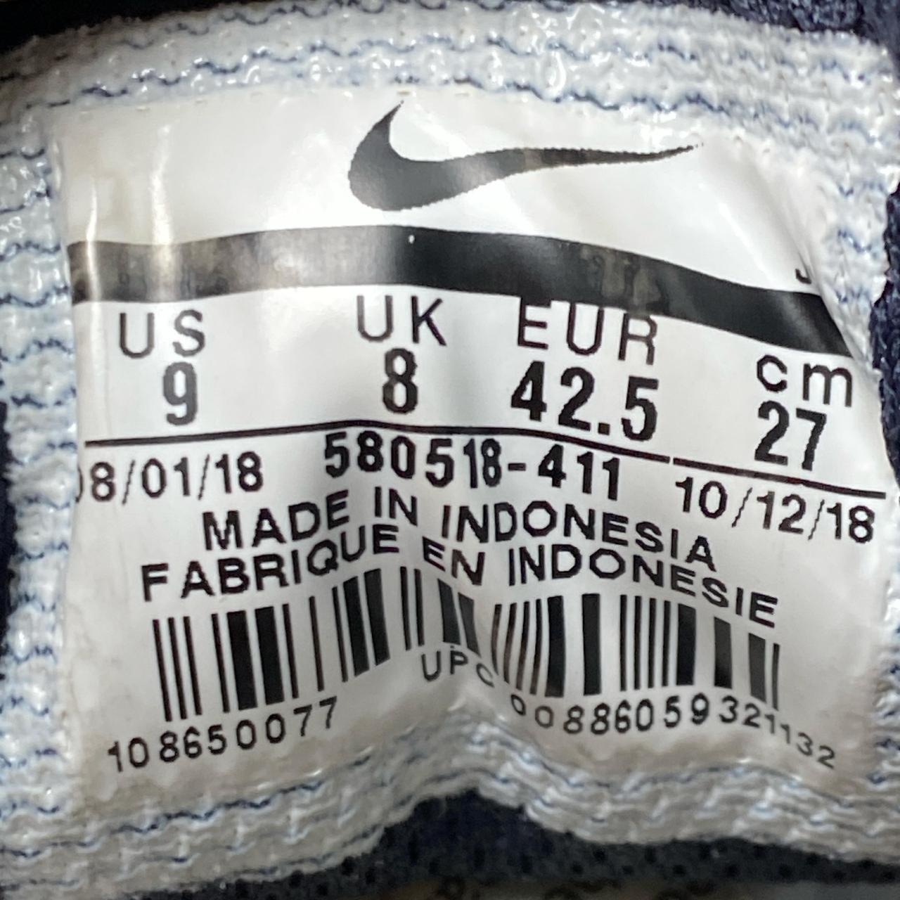 Nike Air Max Command Navy and White (UK 8)